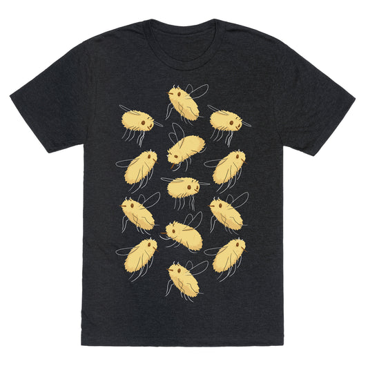 Bee Fly Pattern Unisex Triblend Tee