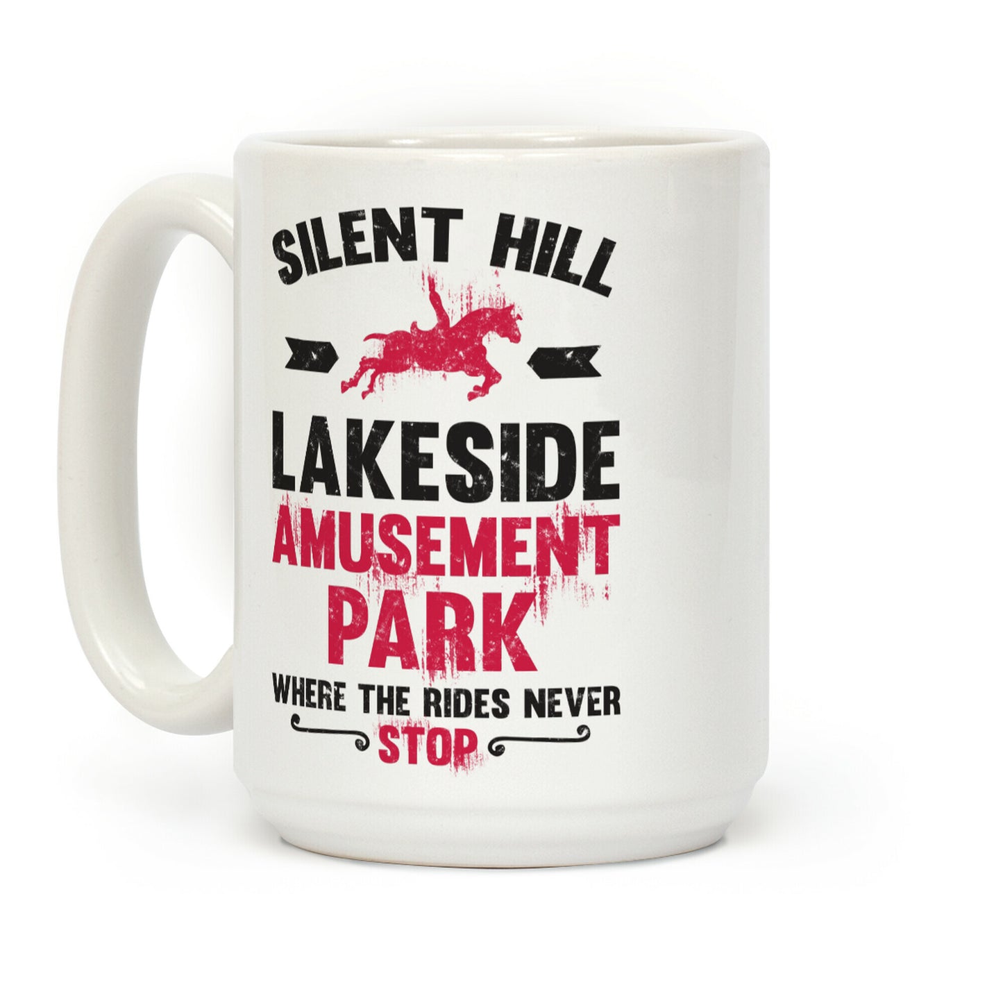 Silent Hill Lakeside Amusement Park Where The Rides Never Stop Coffee Mug