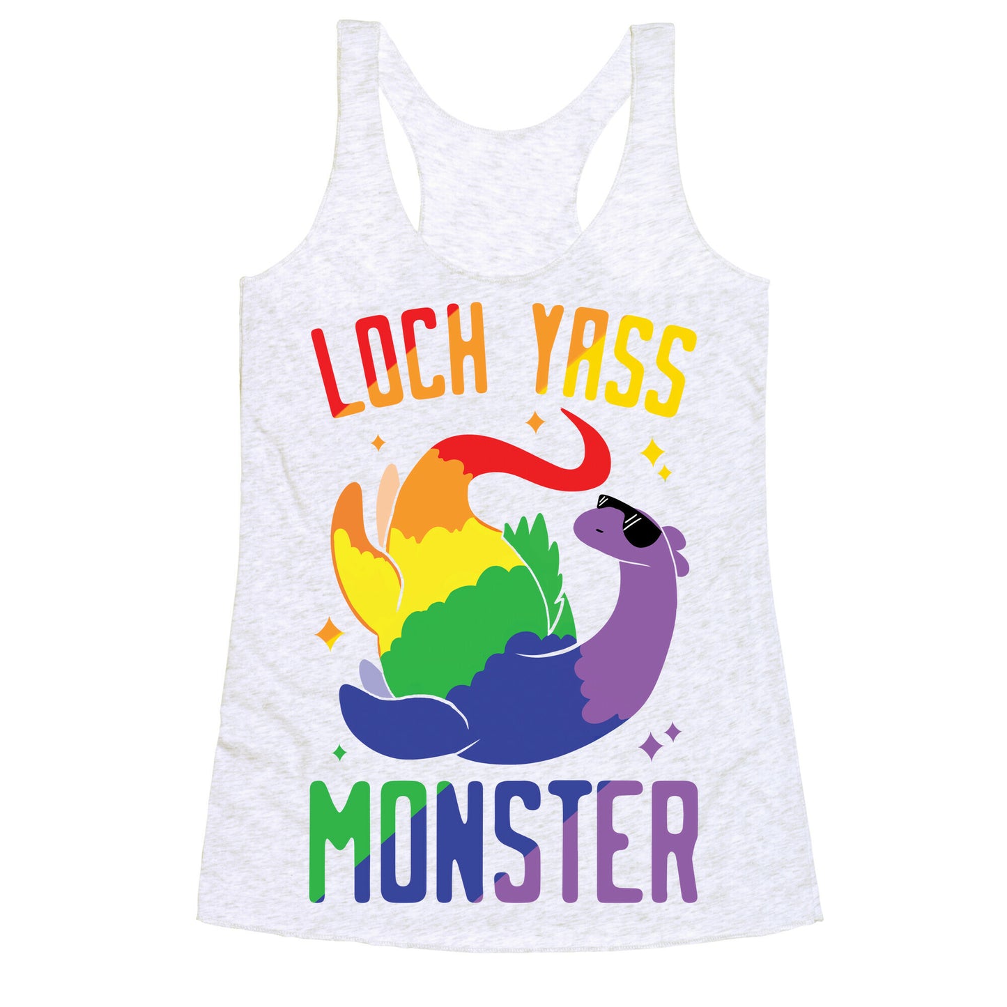 Loch Yass Monster Racerback Tank