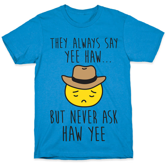 Sad Cowboy Emoji T-Shirt