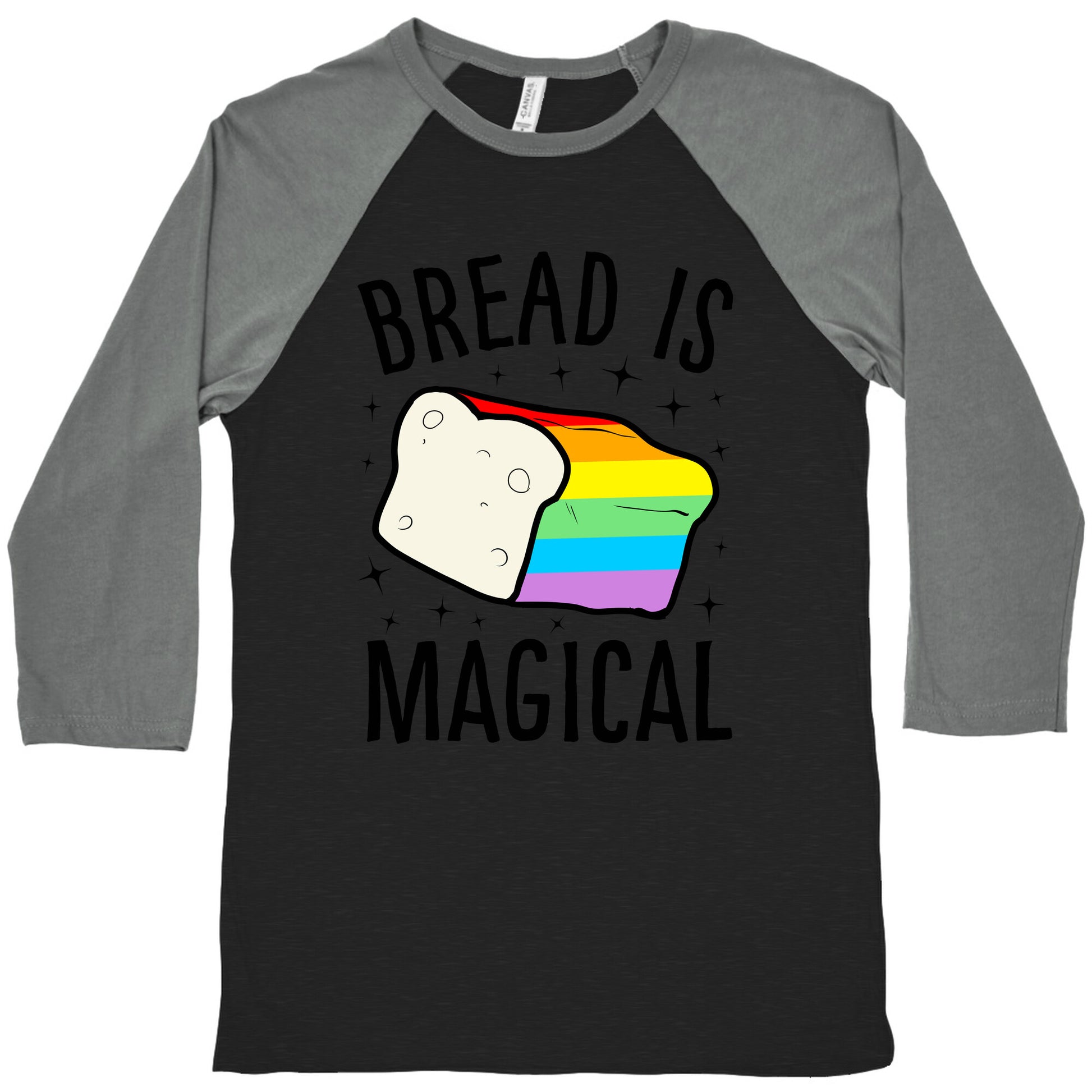 Bread Is Magical Baseball Tee