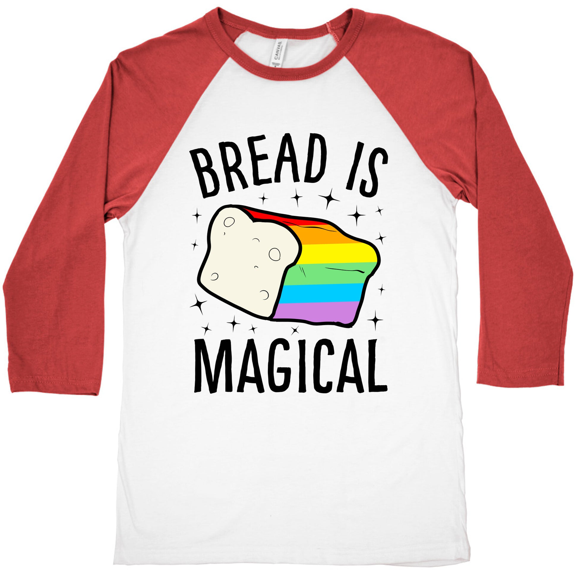 Bread Is Magical Baseball Tee