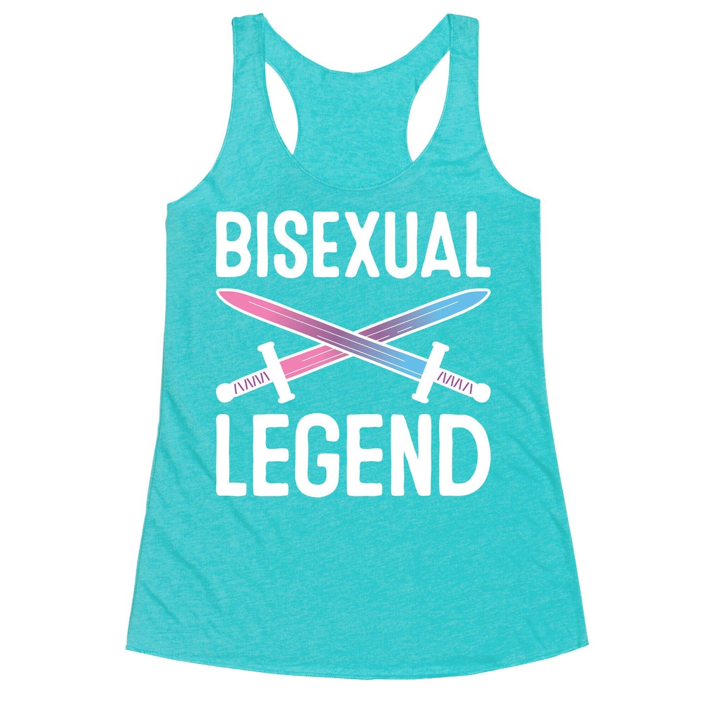 Bisexual Legend Racerback Tank