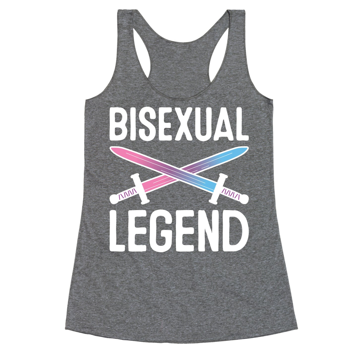 Bisexual Legend Racerback Tank