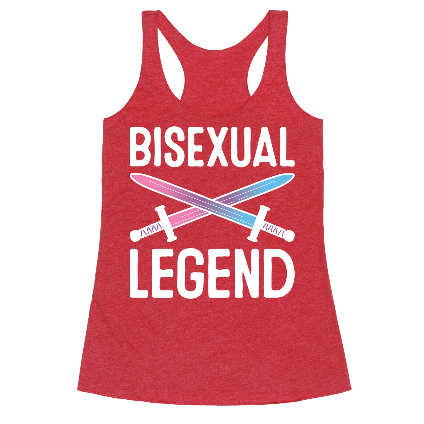 Bisexual Legend Racerback Tank