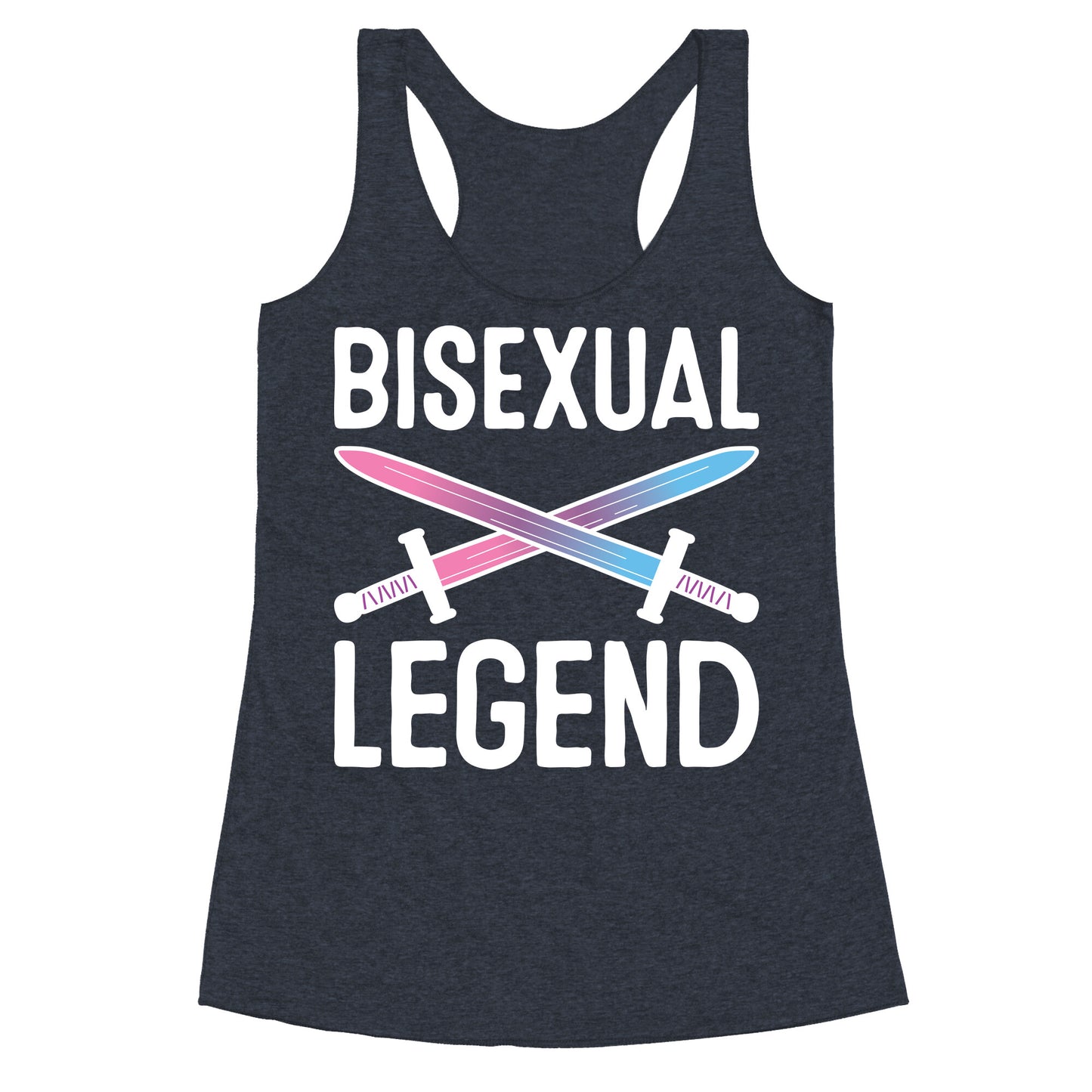 Bisexual Legend Racerback Tank