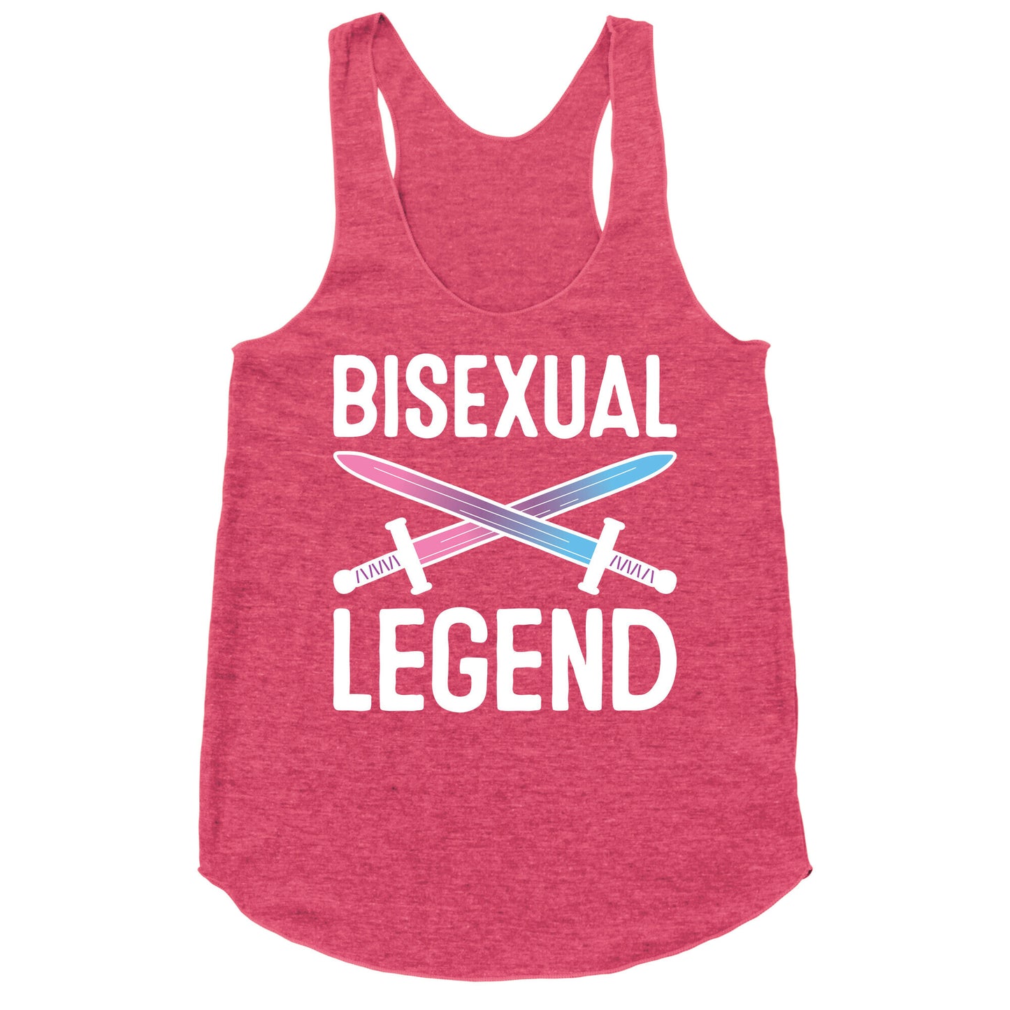 Bisexual Legend Racerback Tank