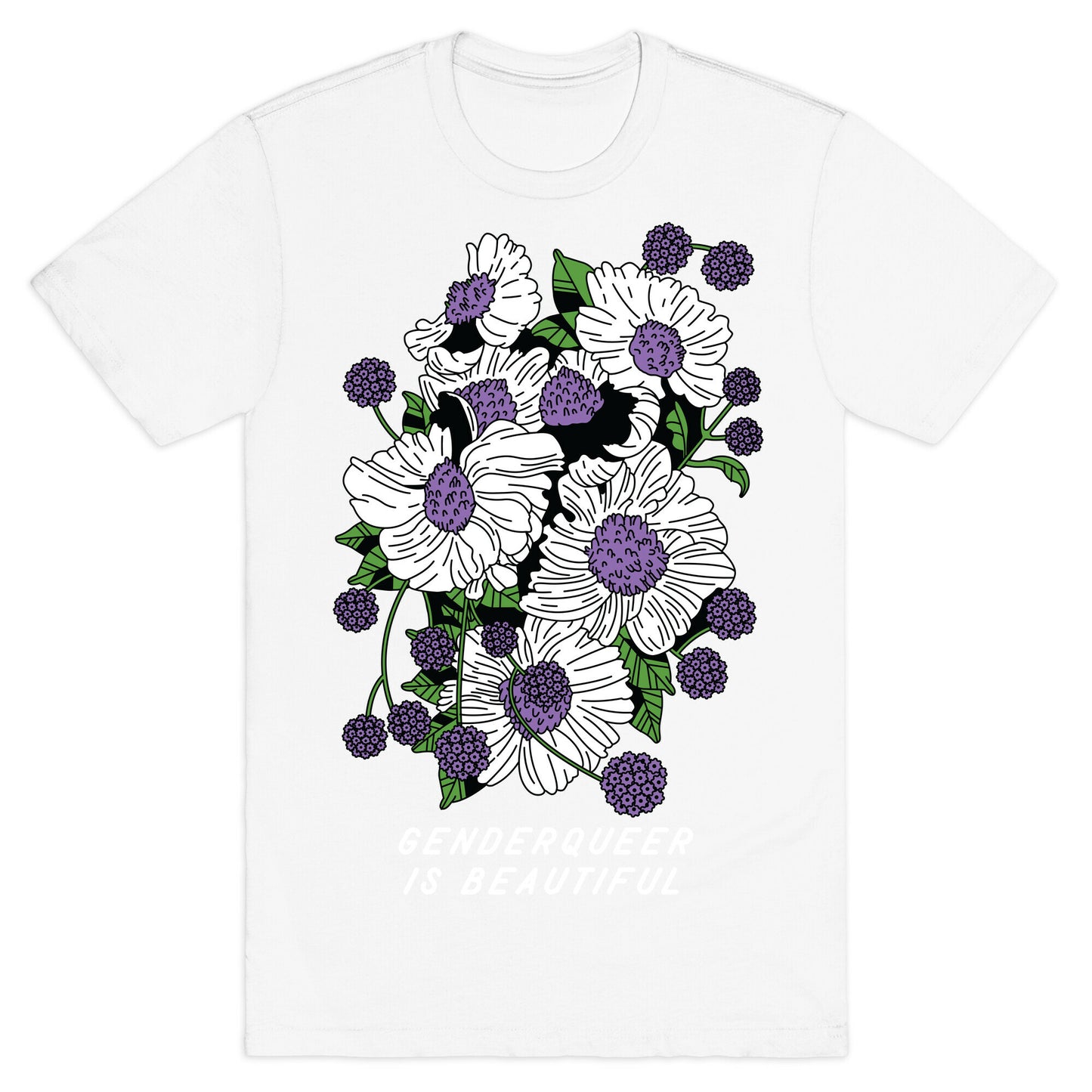 Genderqueer is Beautiful T-Shirt
