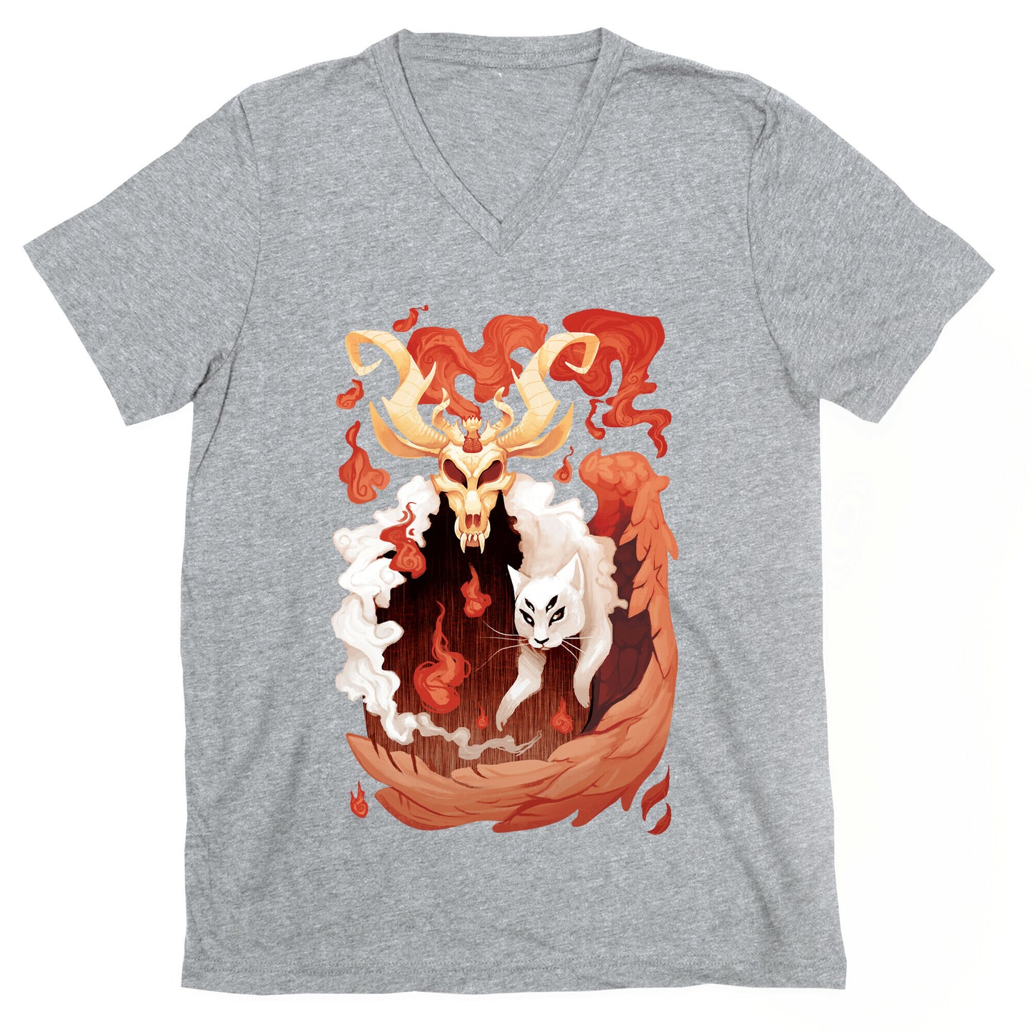 Demon's familiar V-Neck