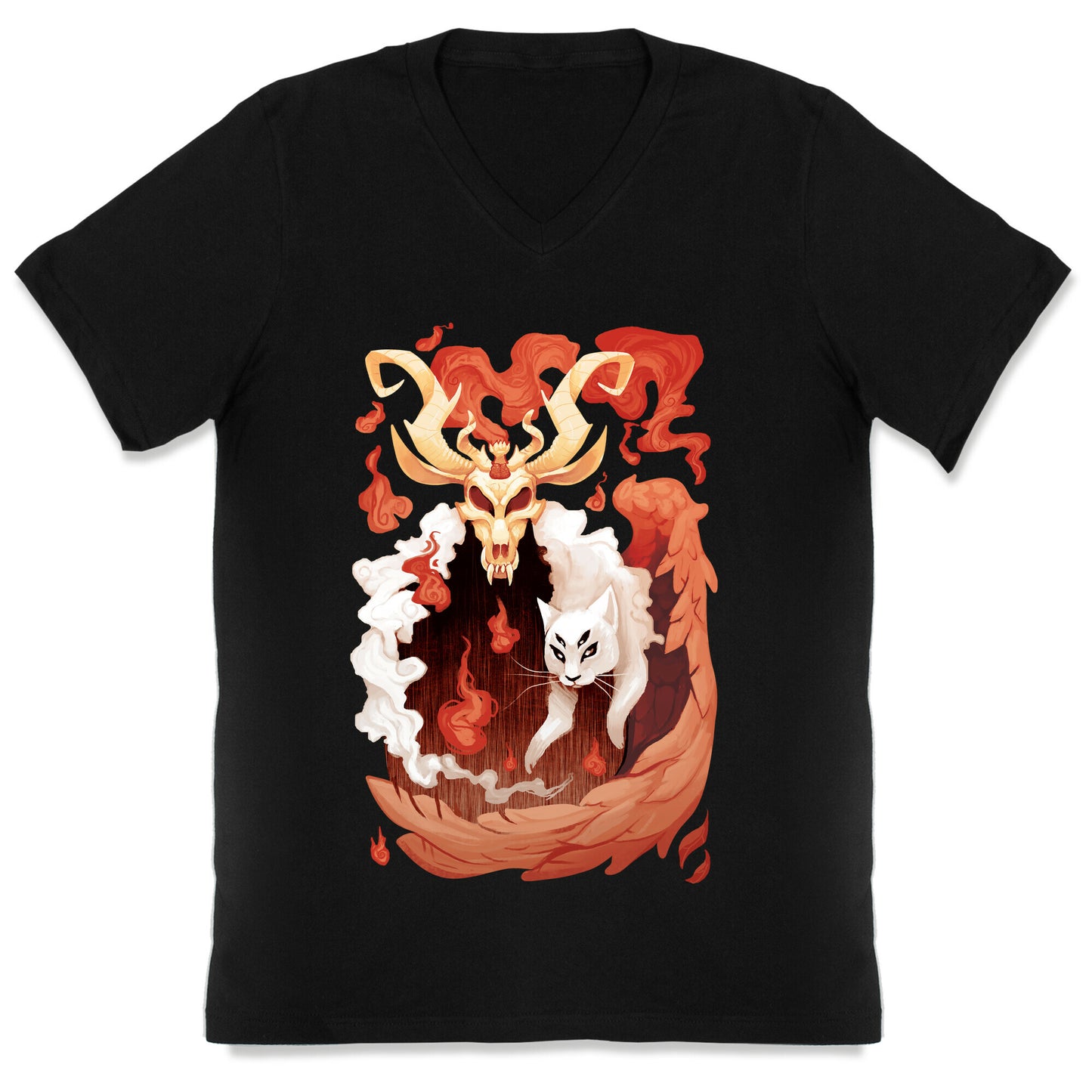 Demon's familiar V-Neck
