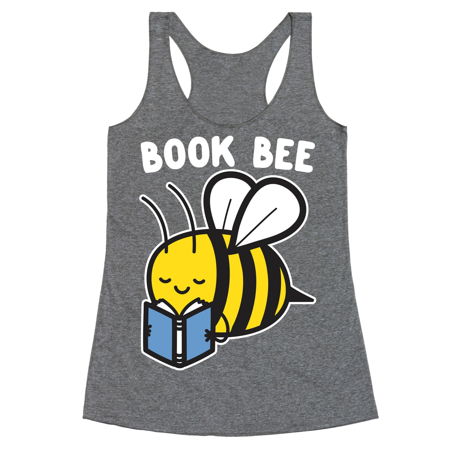 Book Bee Racerback Tank