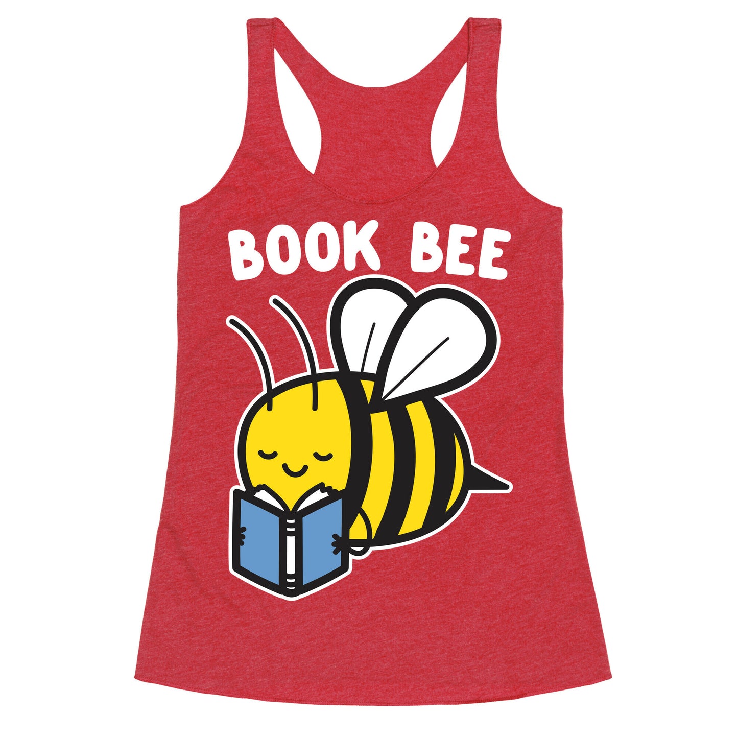Book Bee Racerback Tank