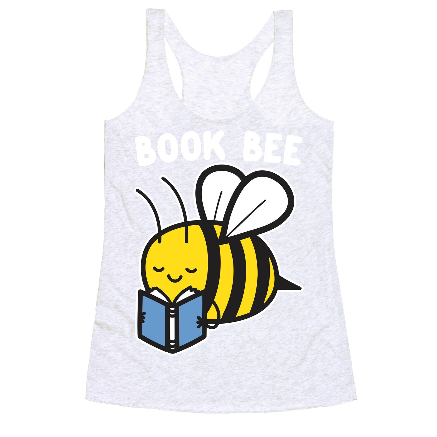 Book Bee Racerback Tank