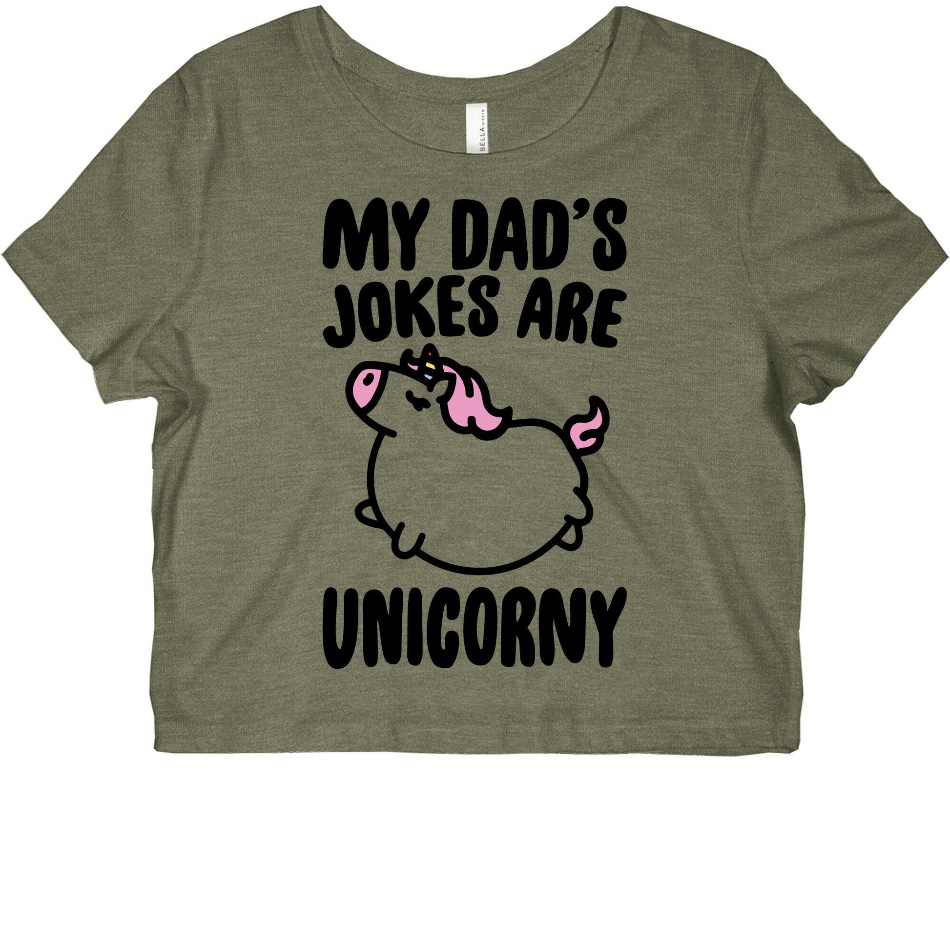 My Dad's Jokes Are Unicorny Baby Onesie Graphic Baby Tee