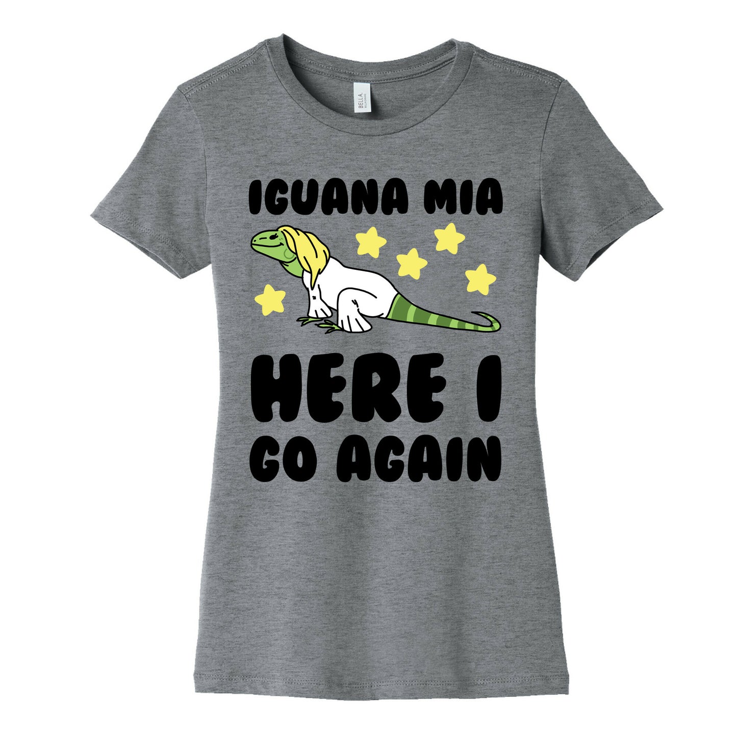 Iguana Mia, Here I Go Again Women's Cotton Tee