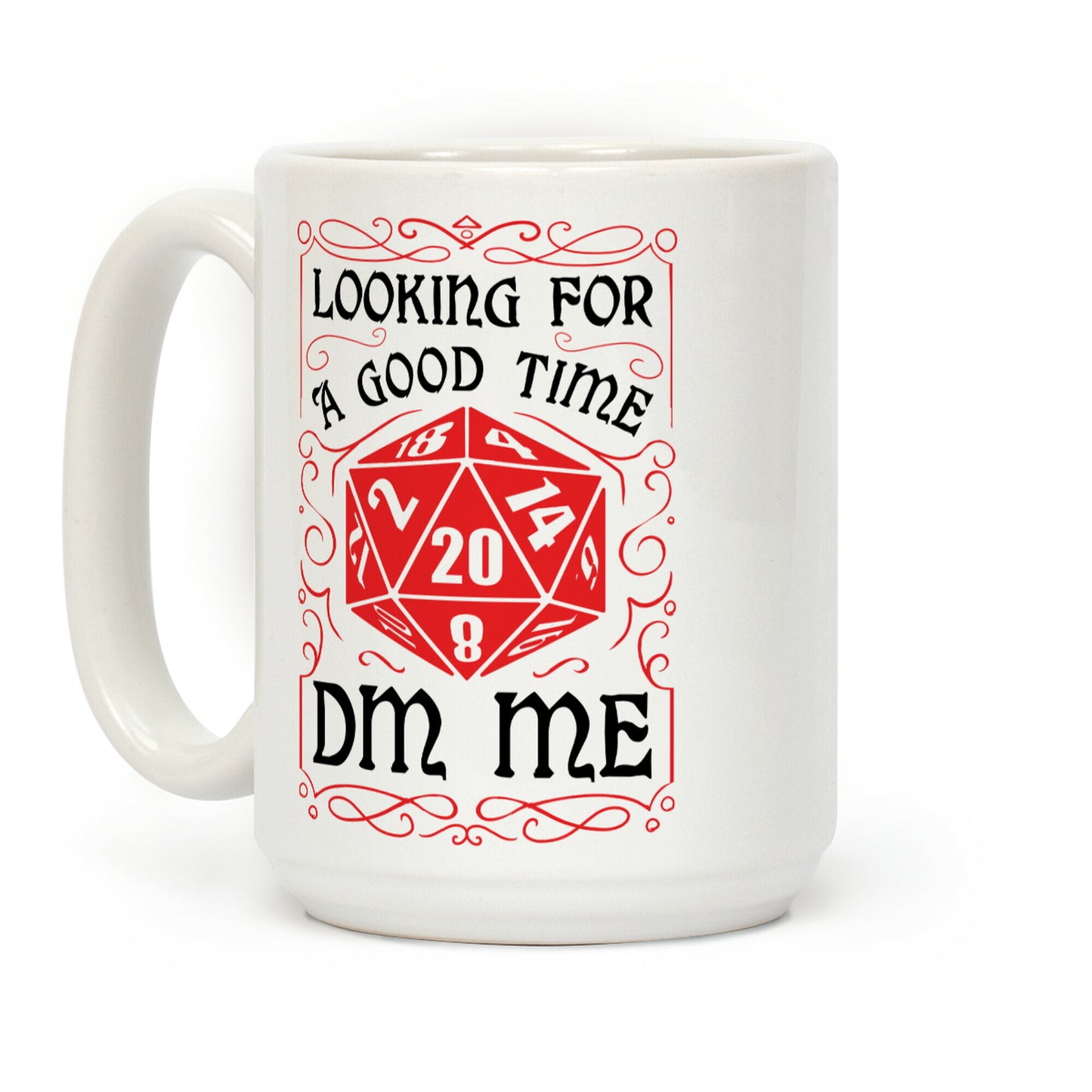 Looking For A good time, DM Me Coffee Mug