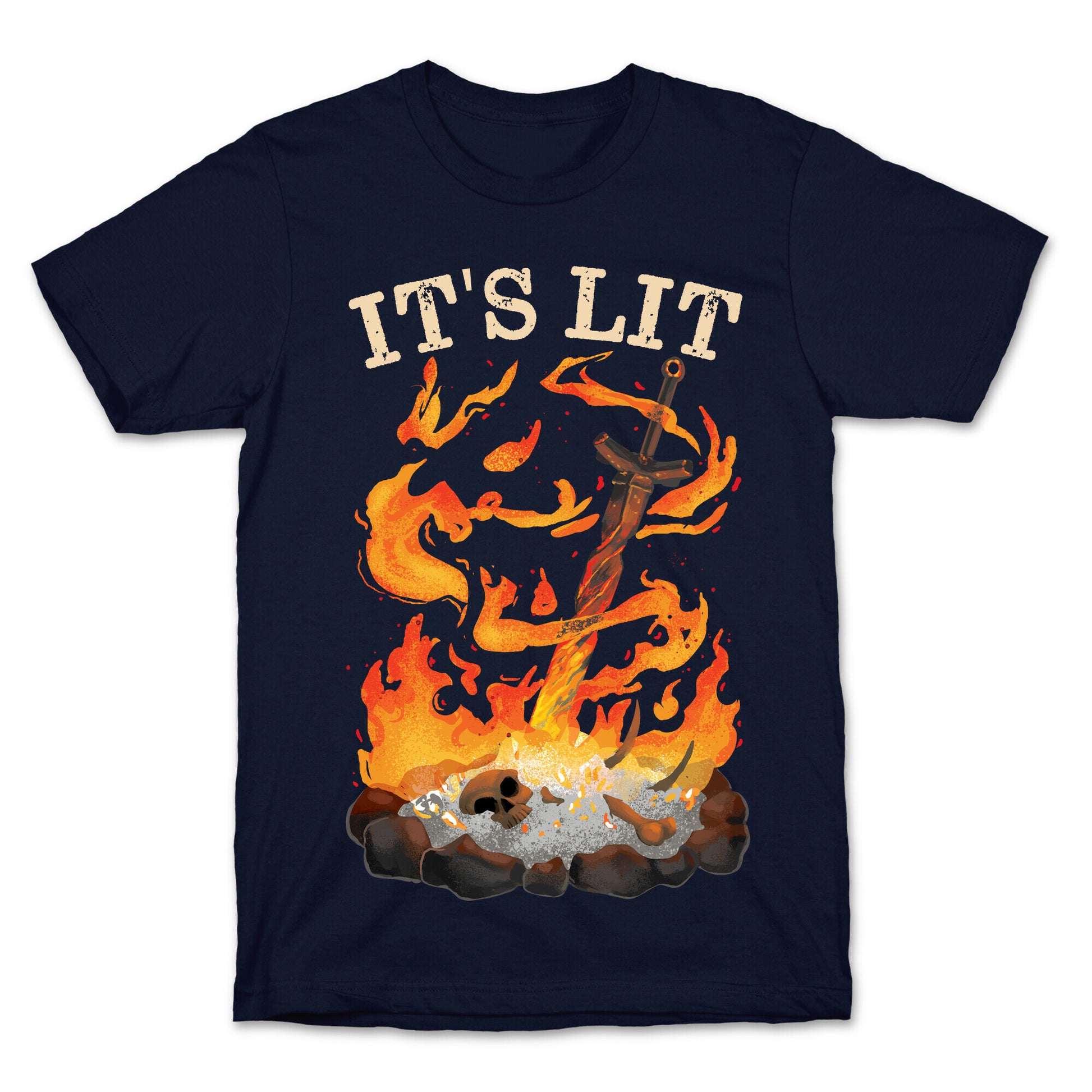 It's Lit Bonfire T-Shirt