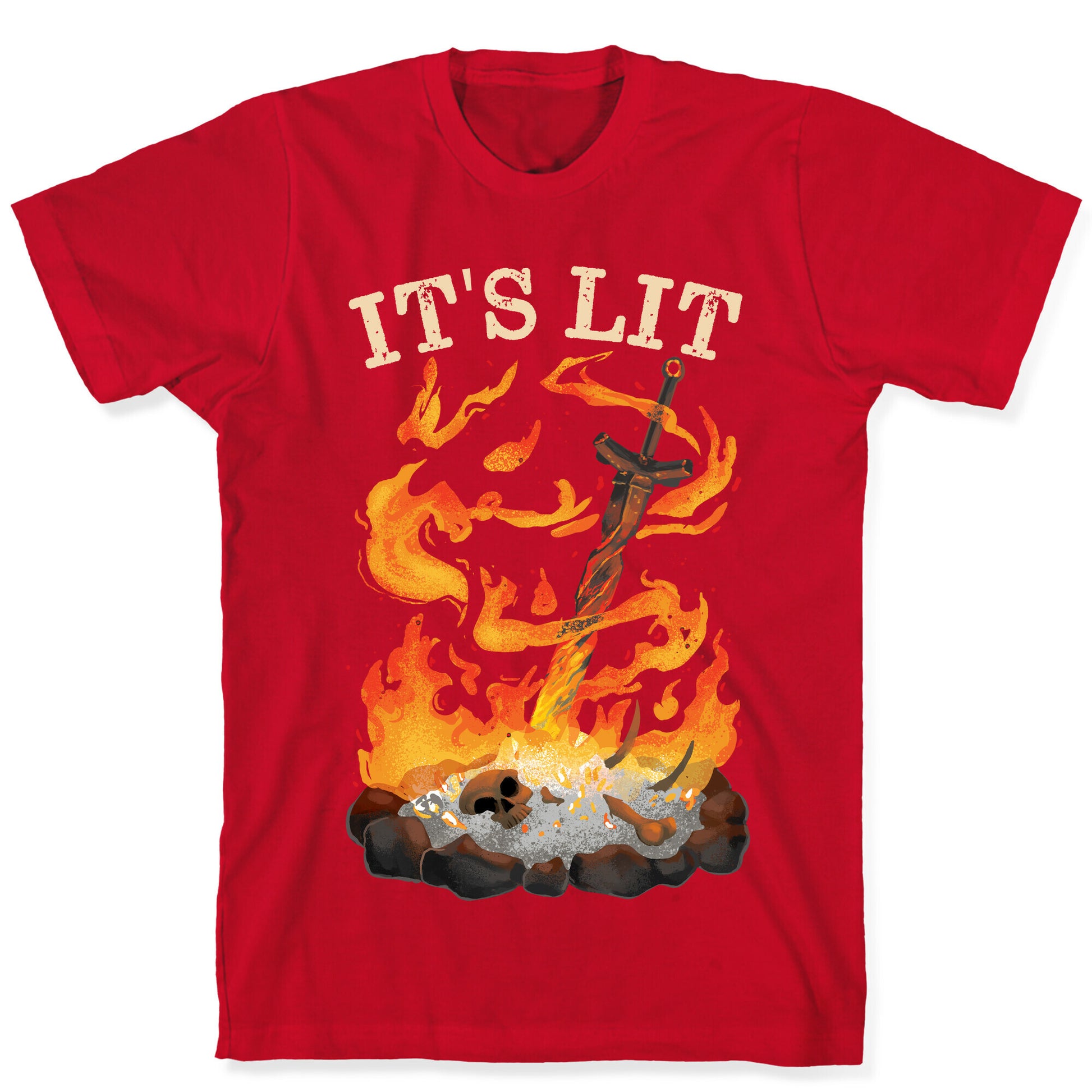 It's Lit Bonfire T-Shirt