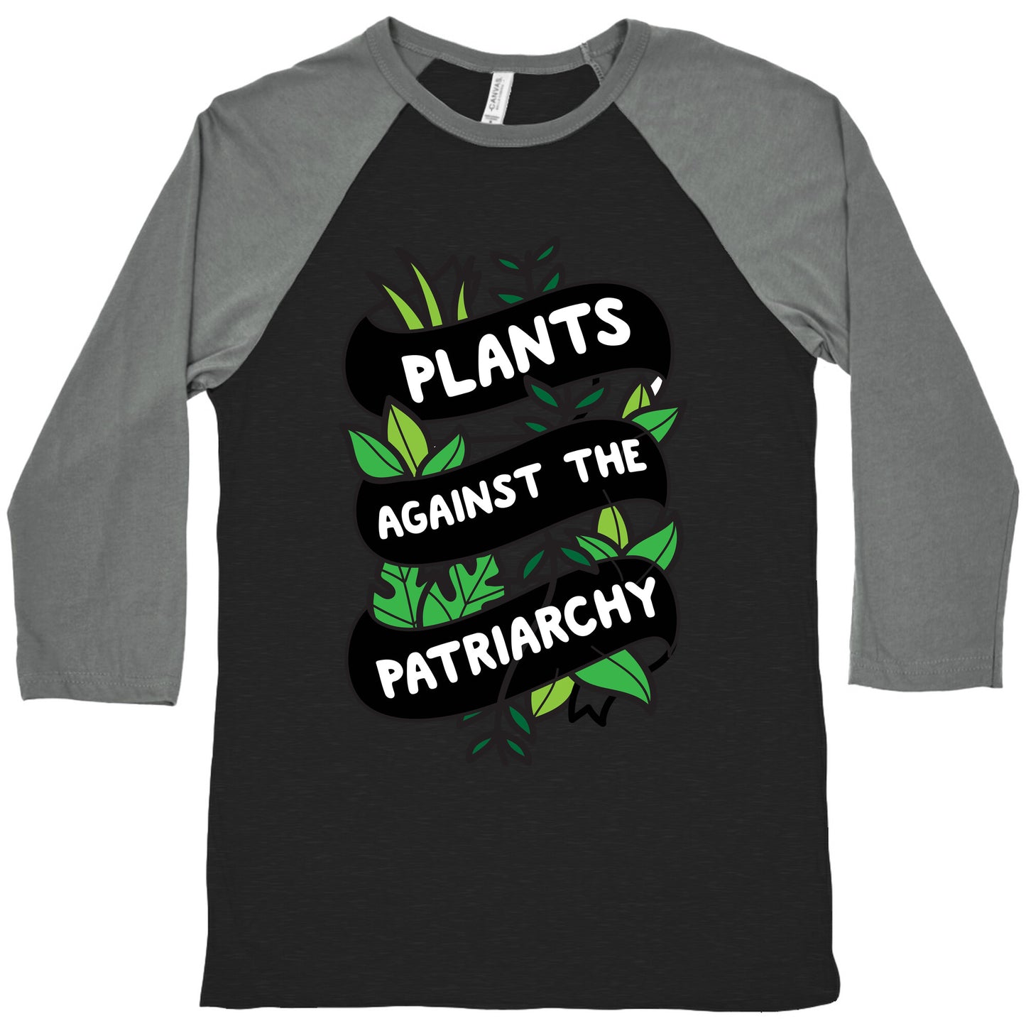 Plants Against The Patriarchy Baseball Tee