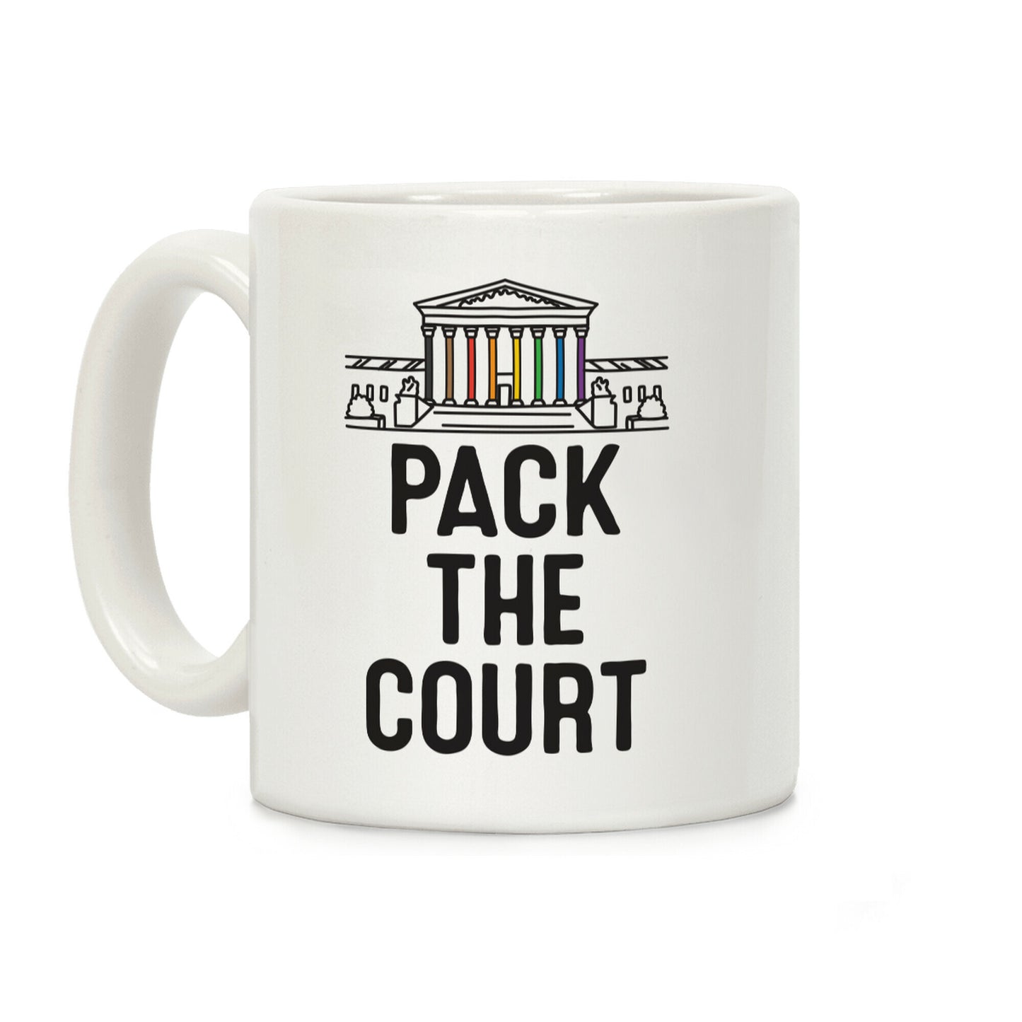 Pack The Court with Pride Coffee Mug