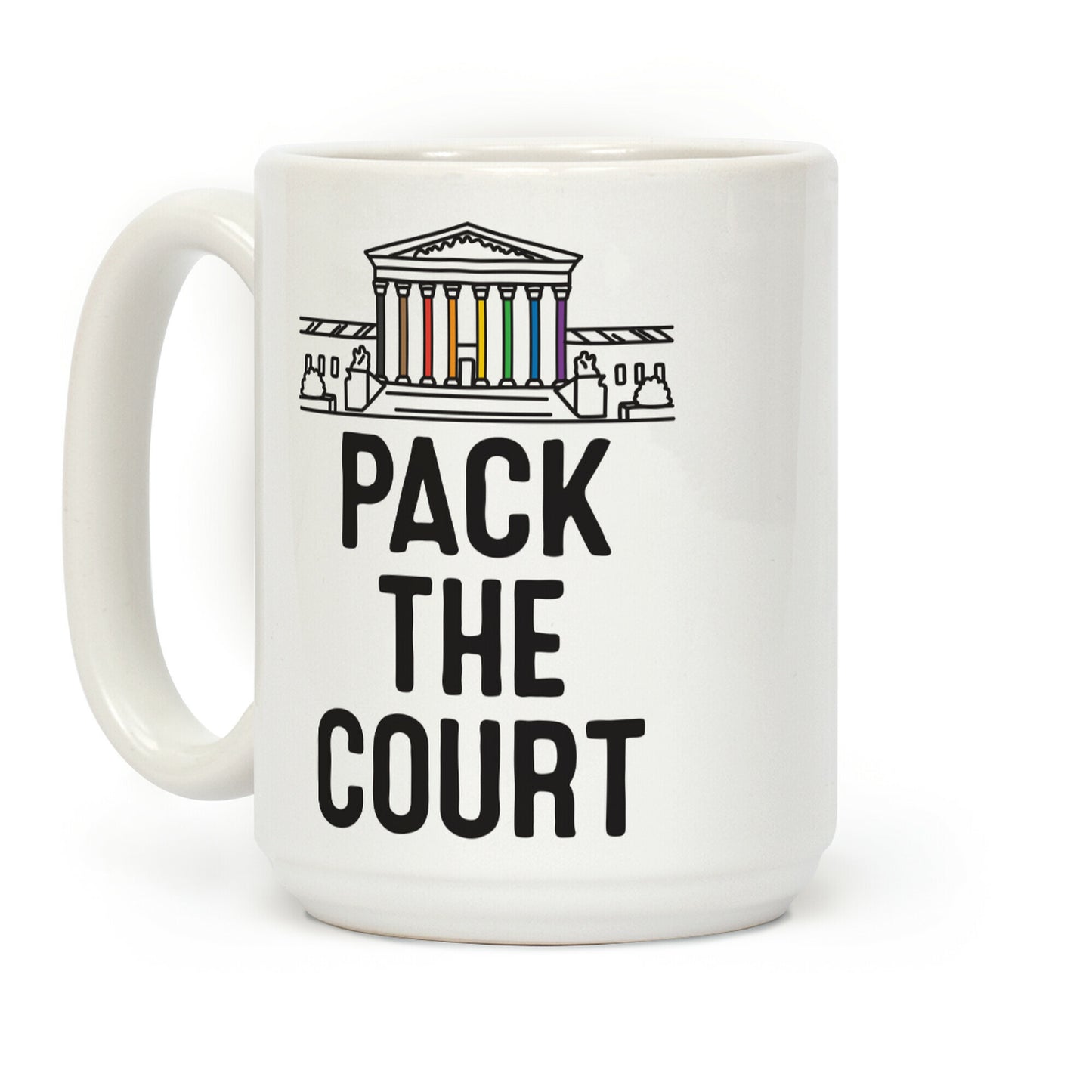 Pack The Court with Pride Coffee Mug