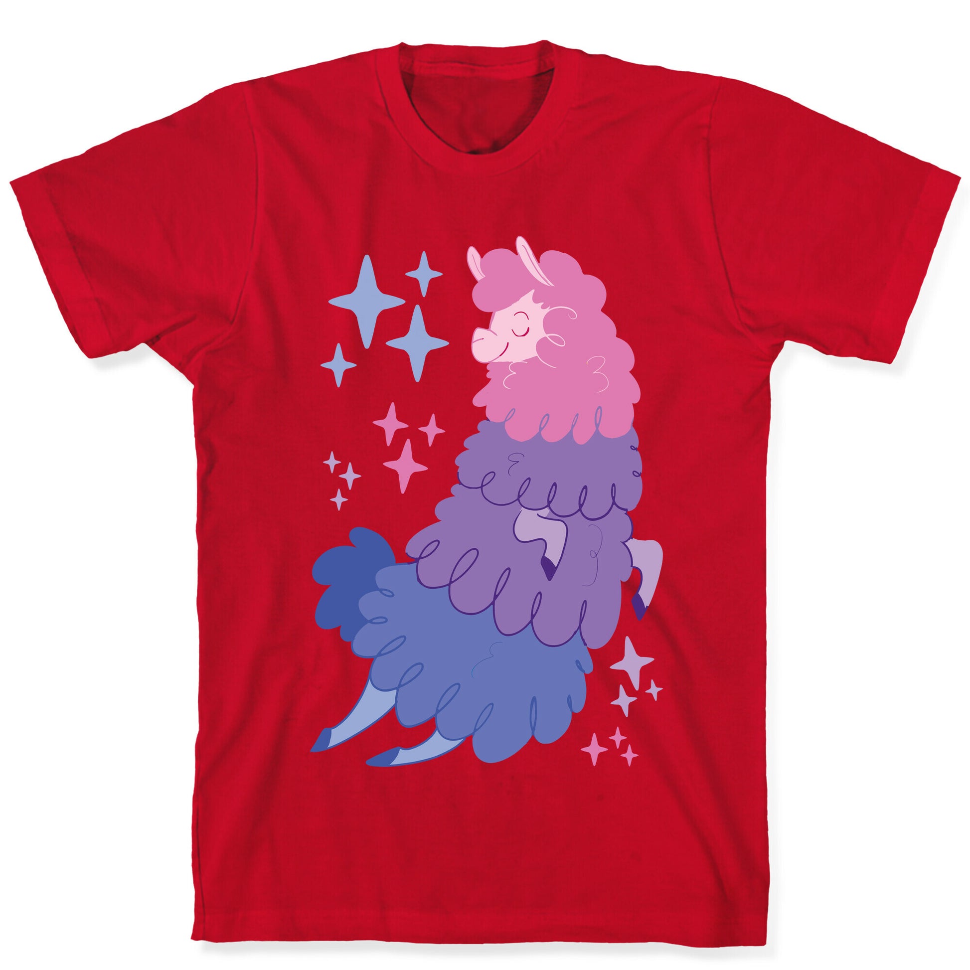 Bisexual Llama T-Shirt