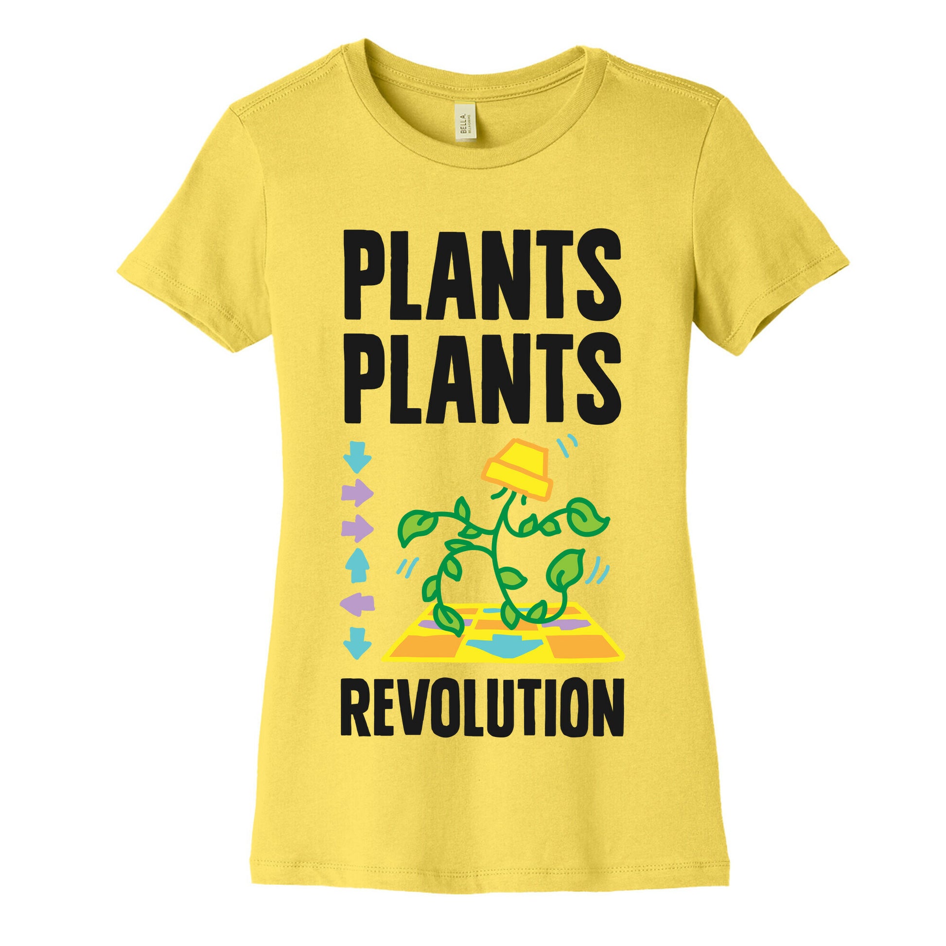 Plants Plants Revolution Women's Cotton Tee