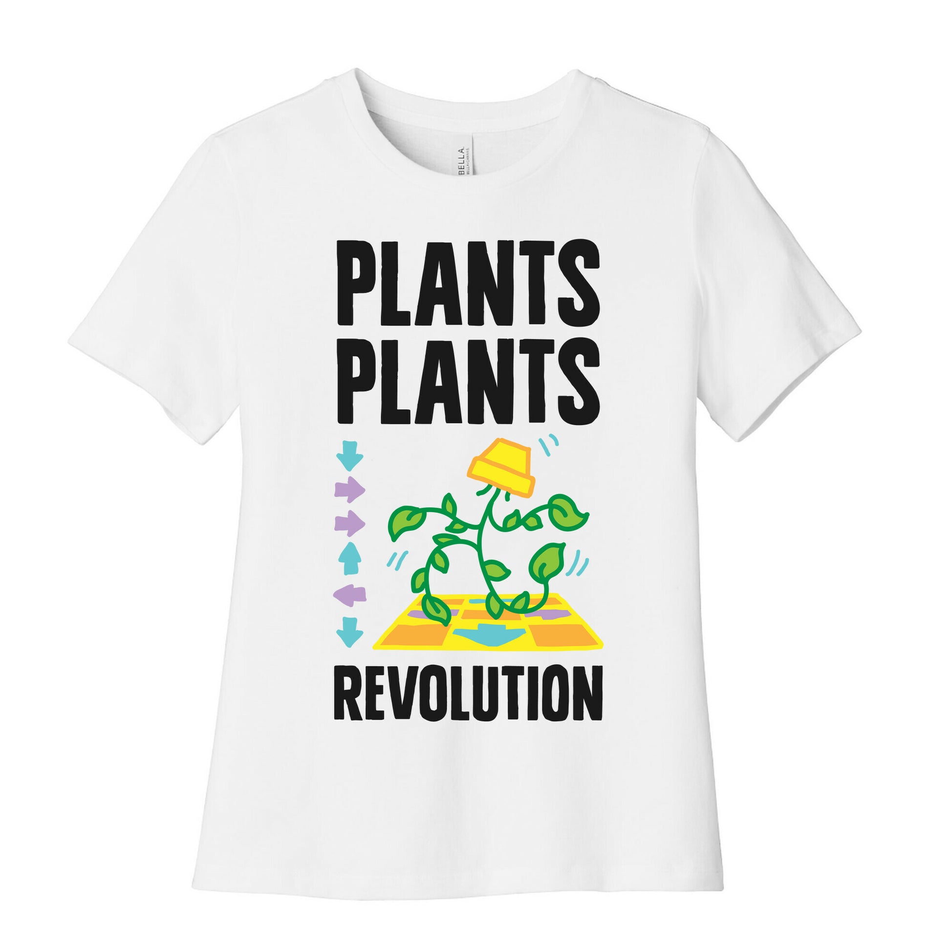 Plants Plants Revolution Women's Cotton Tee