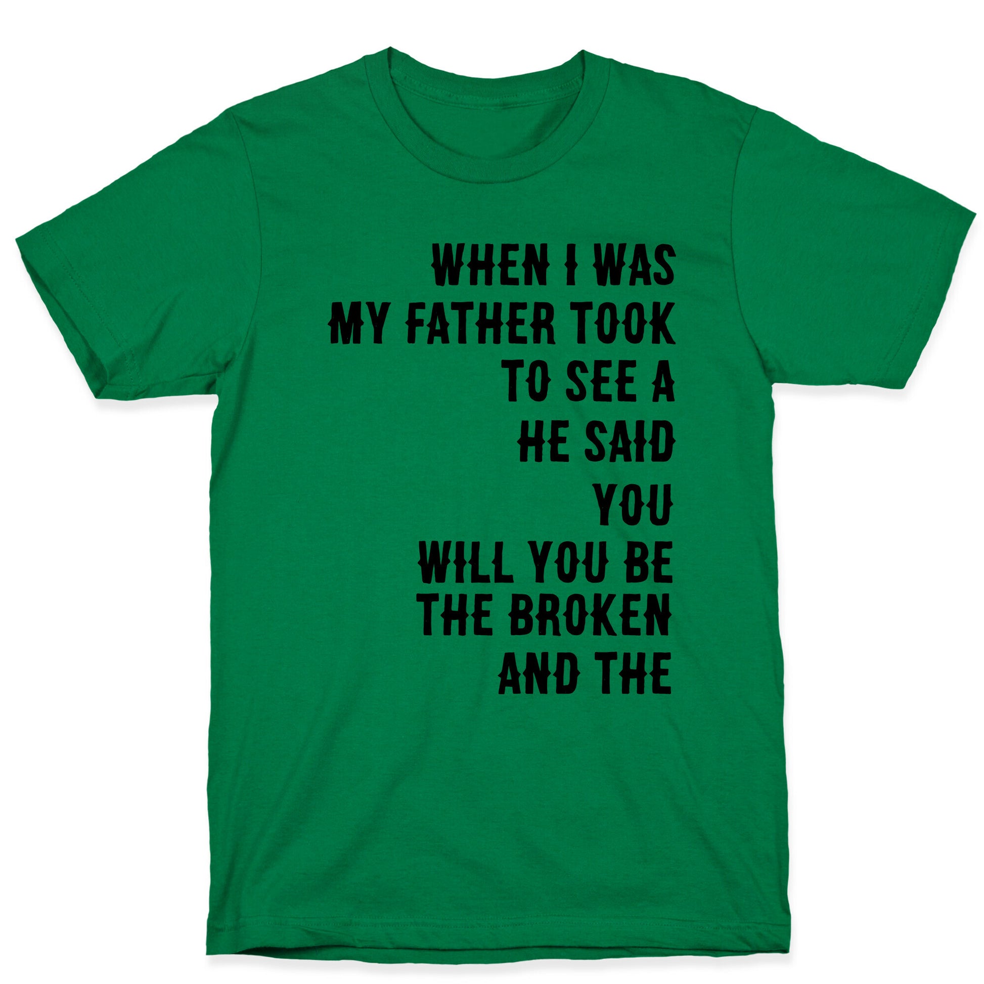 When I Was a Young Boy (1 of 2 pair) T-Shirt