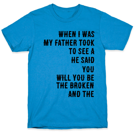When I Was a Young Boy (1 of 2 pair) T-Shirt