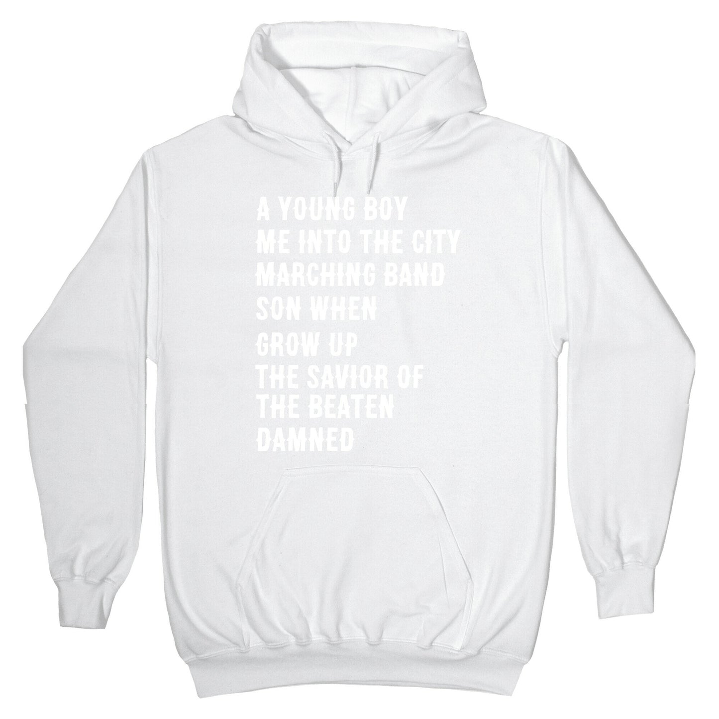 When I Was a Young Boy (1 of 2 pair) Hoodie