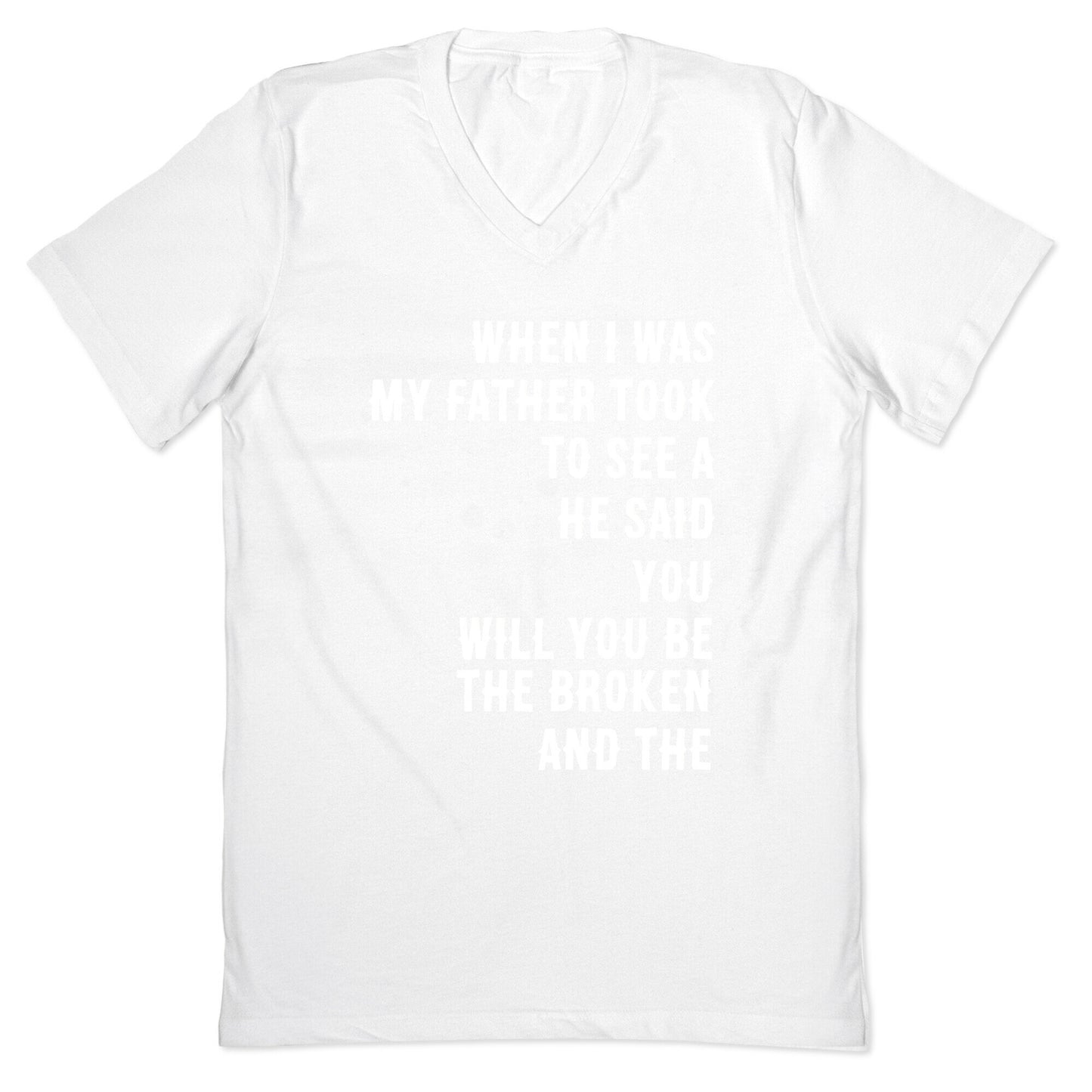When I Was a Young Boy (1 of 2 pair) V-Neck