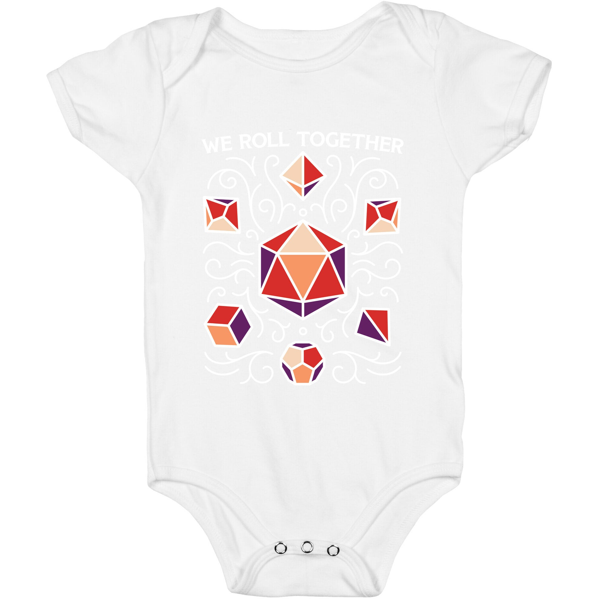 We Roll Together Baby One Piece