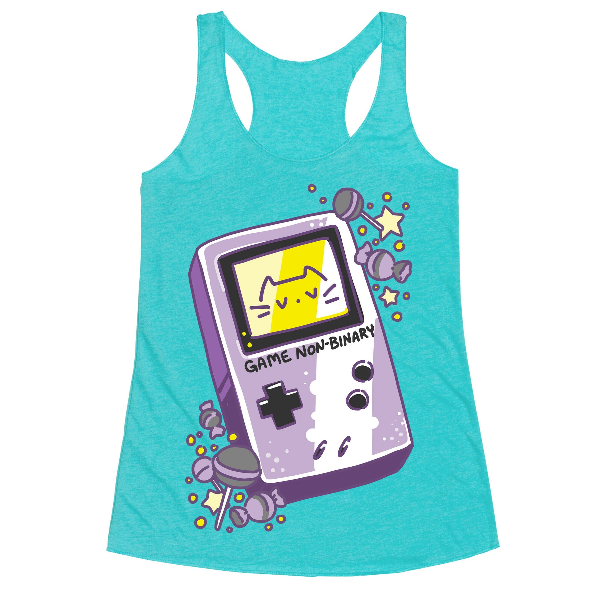 Game Non-binary  Racerback Tank