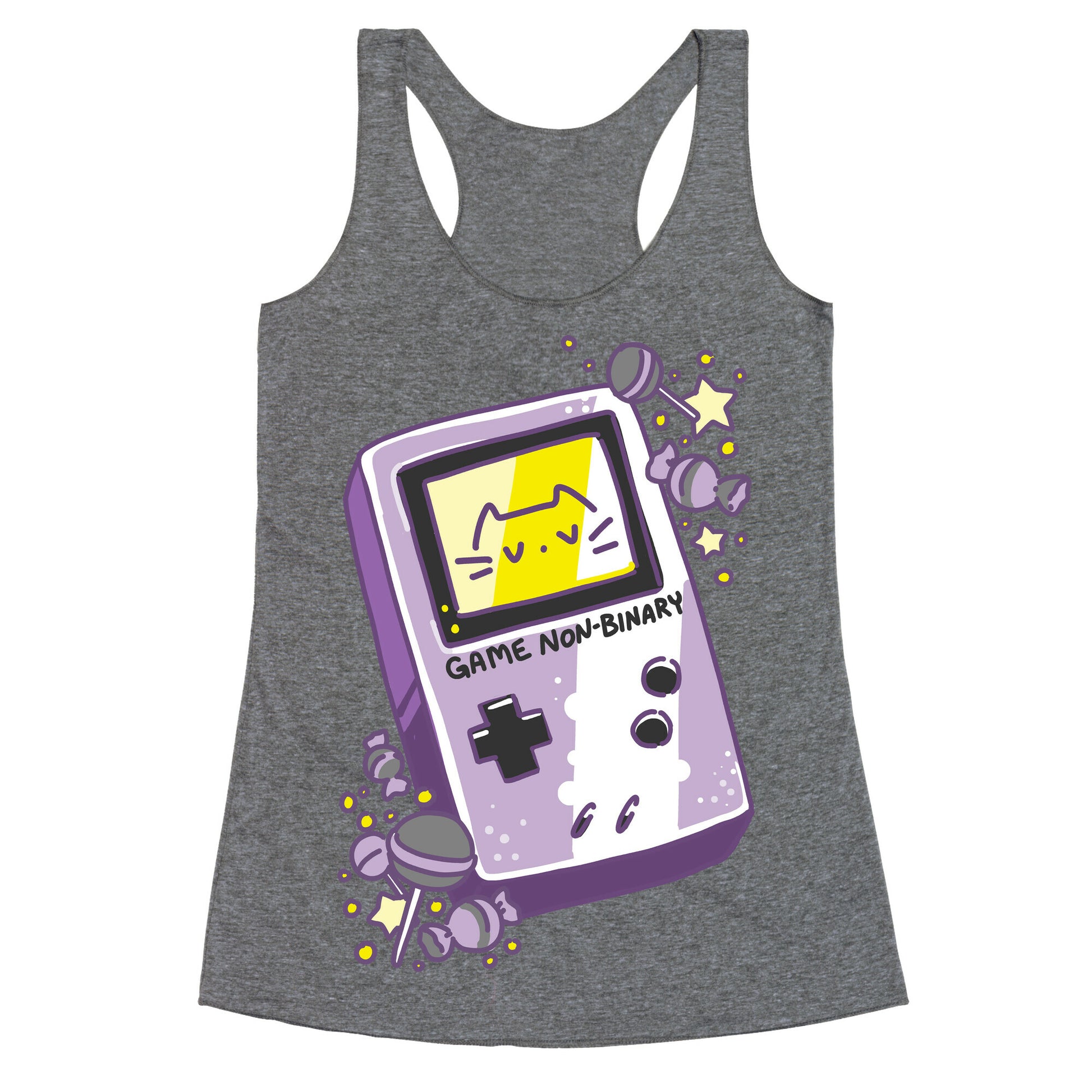 Game Non-binary  Racerback Tank