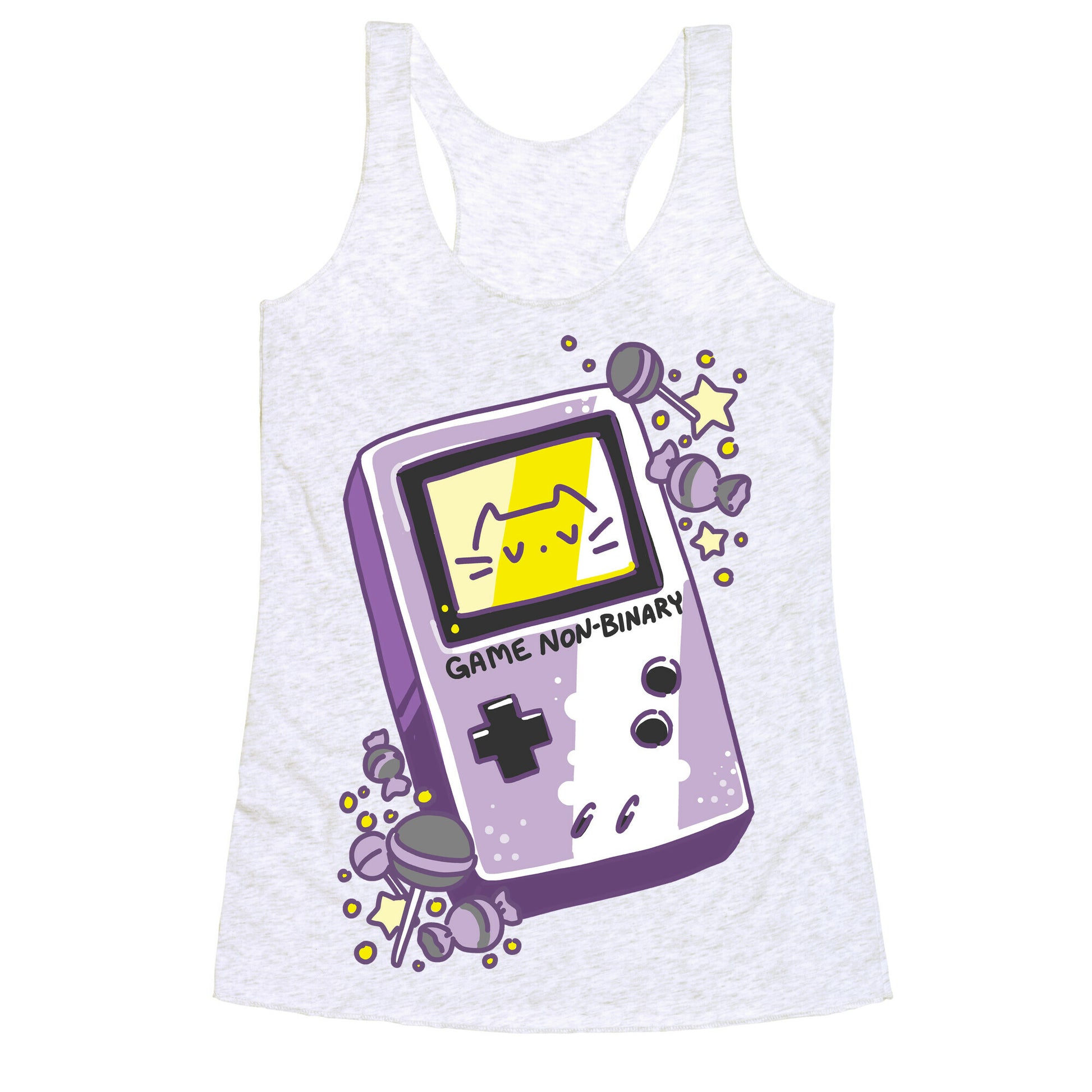 Game Non-binary  Racerback Tank