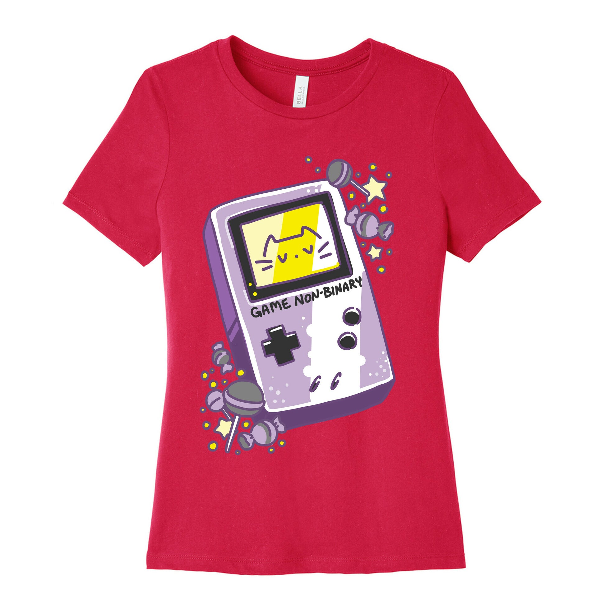 Game Non-binary  Women's Cotton Tee