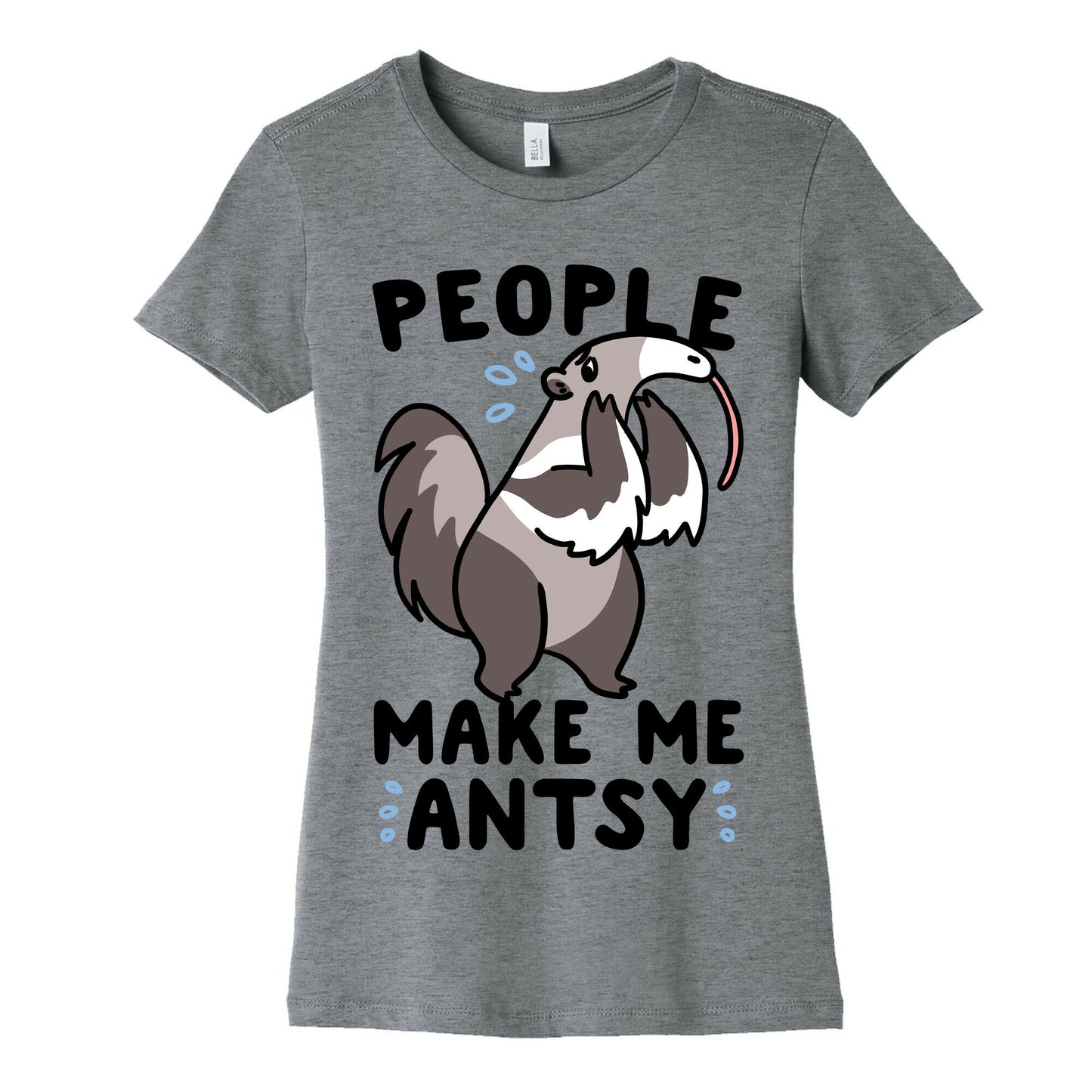 People Make Me Antsy - Anteater Women's Cotton Tee