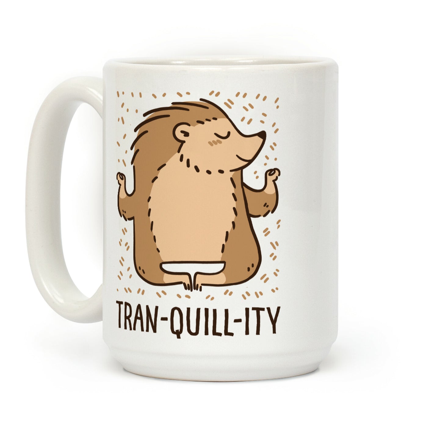 Tran-QUILL-ity - Hedgehog Coffee Mug