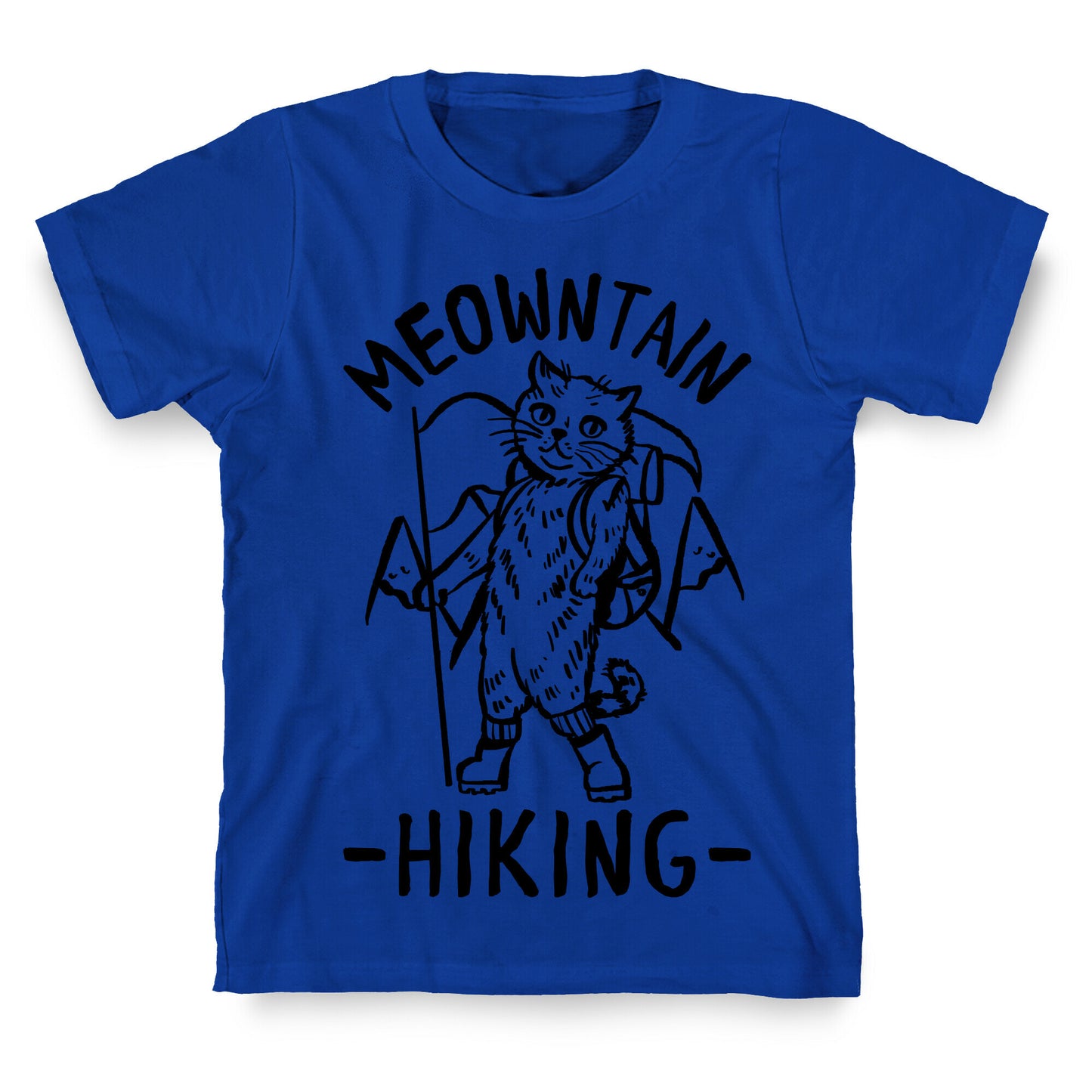 Meowntain Hiking Cat T-Shirt