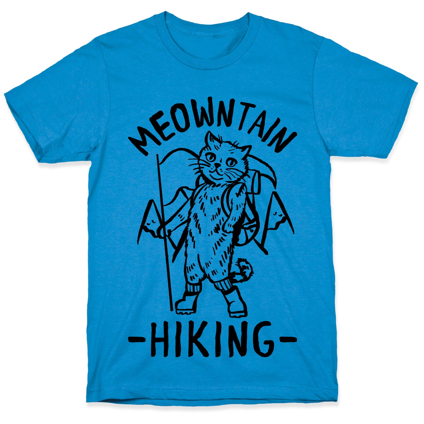 Meowntain Hiking Cat T-Shirt