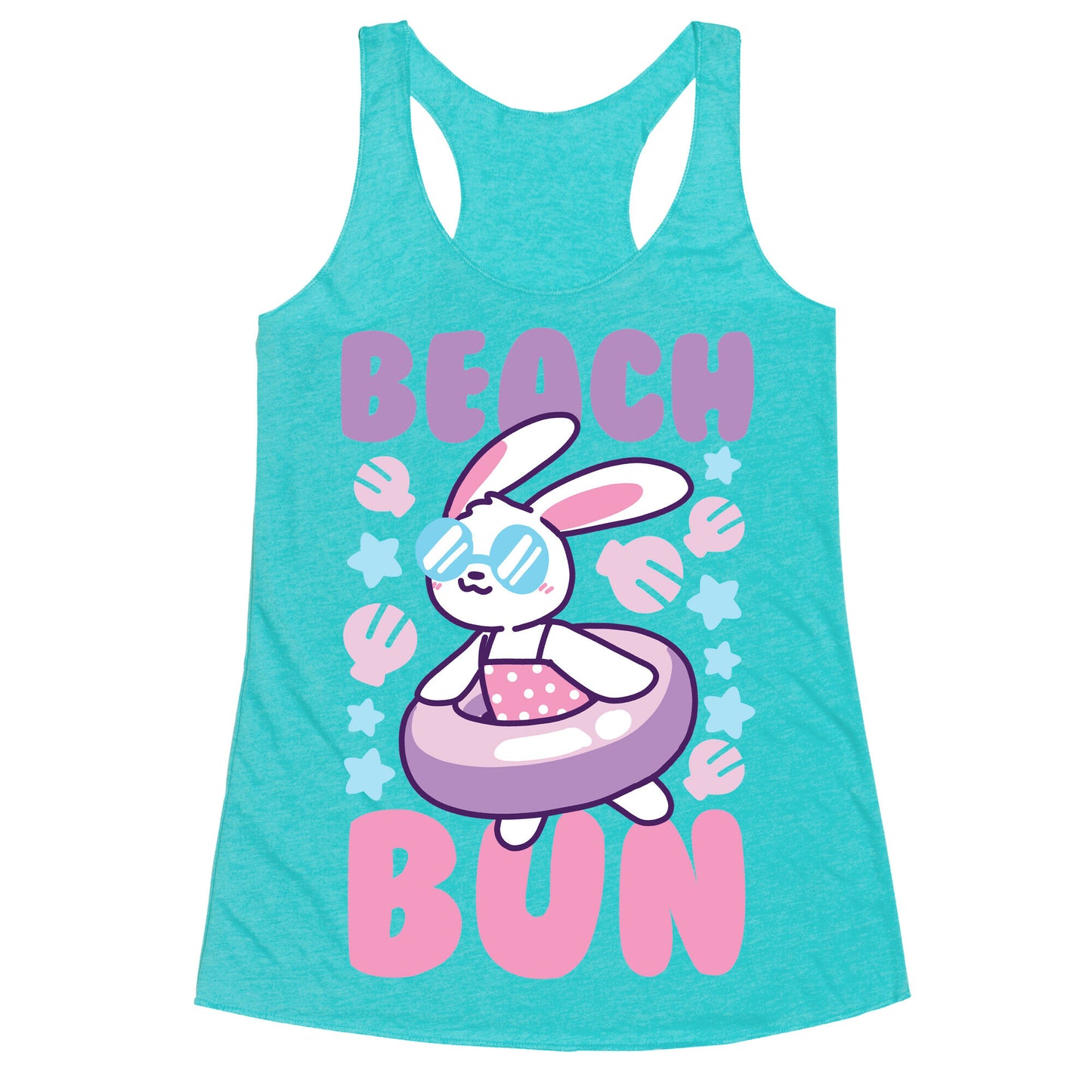 Beach Bun Racerback Tank