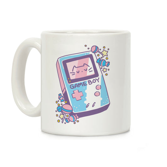 Game Boy - Trans Pride Coffee Mug