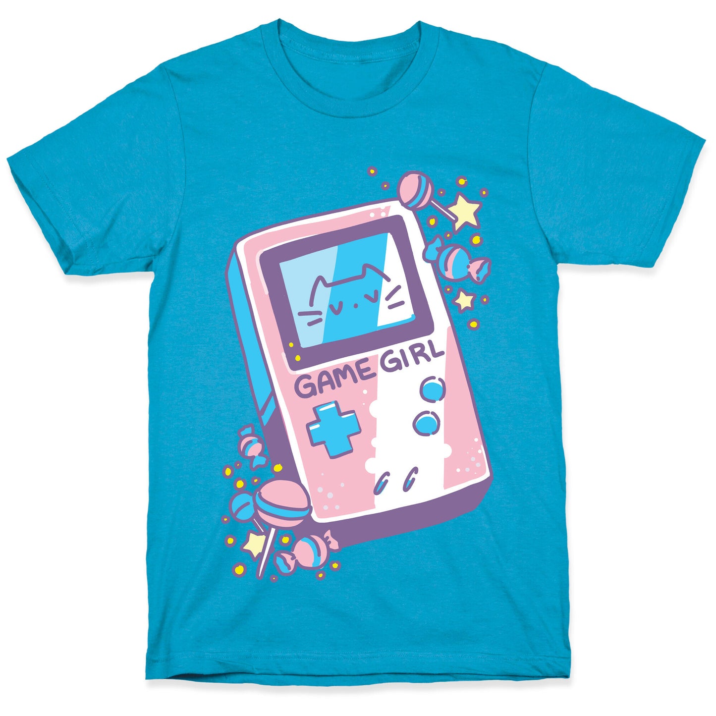 Game Girl - Trans Pride Unisex Triblend Tee