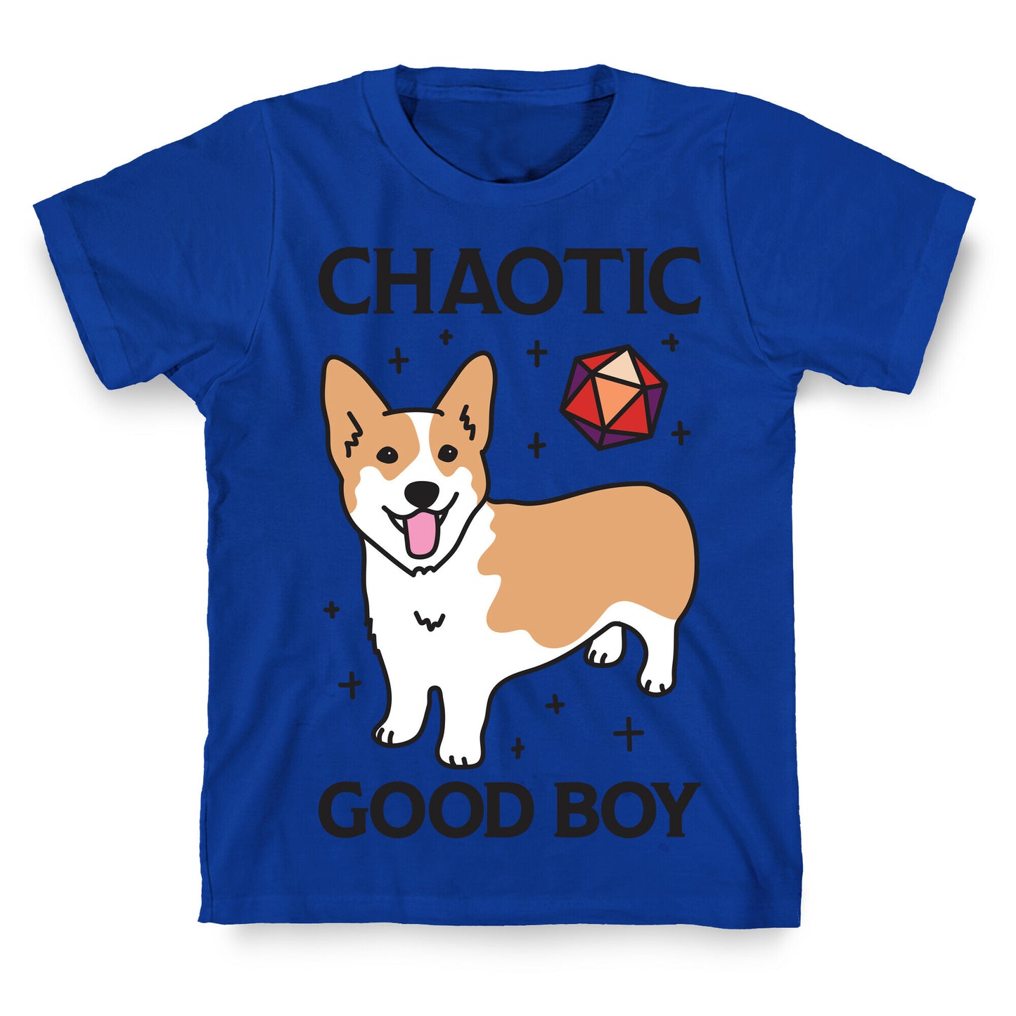 Chaotic Good Boy Corgi T-Shirt
