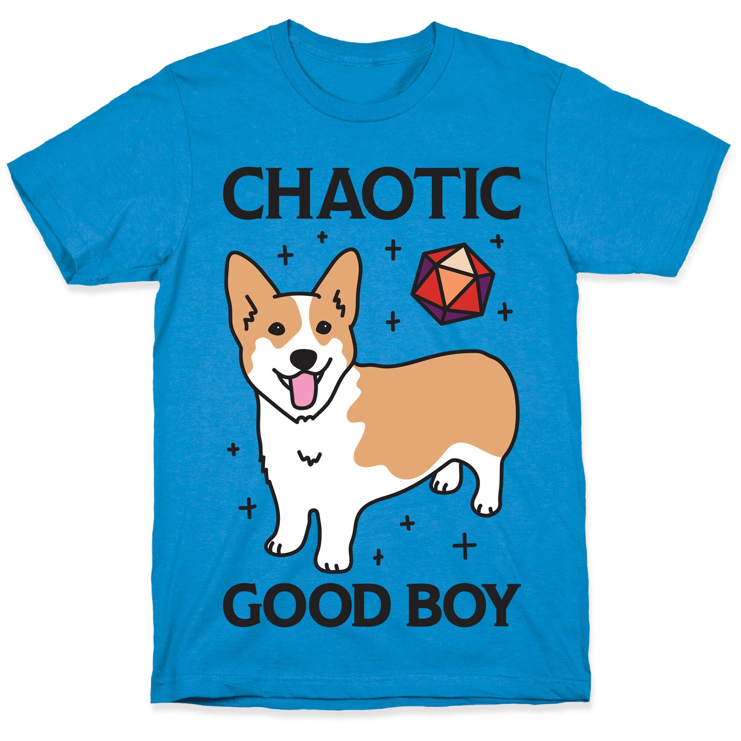Chaotic Good Boy Corgi T-Shirt