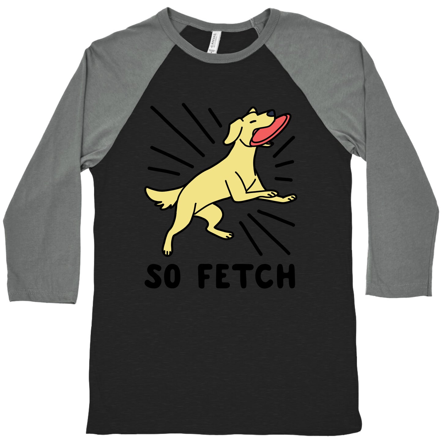 So Fetch - Dog Baseball Tee