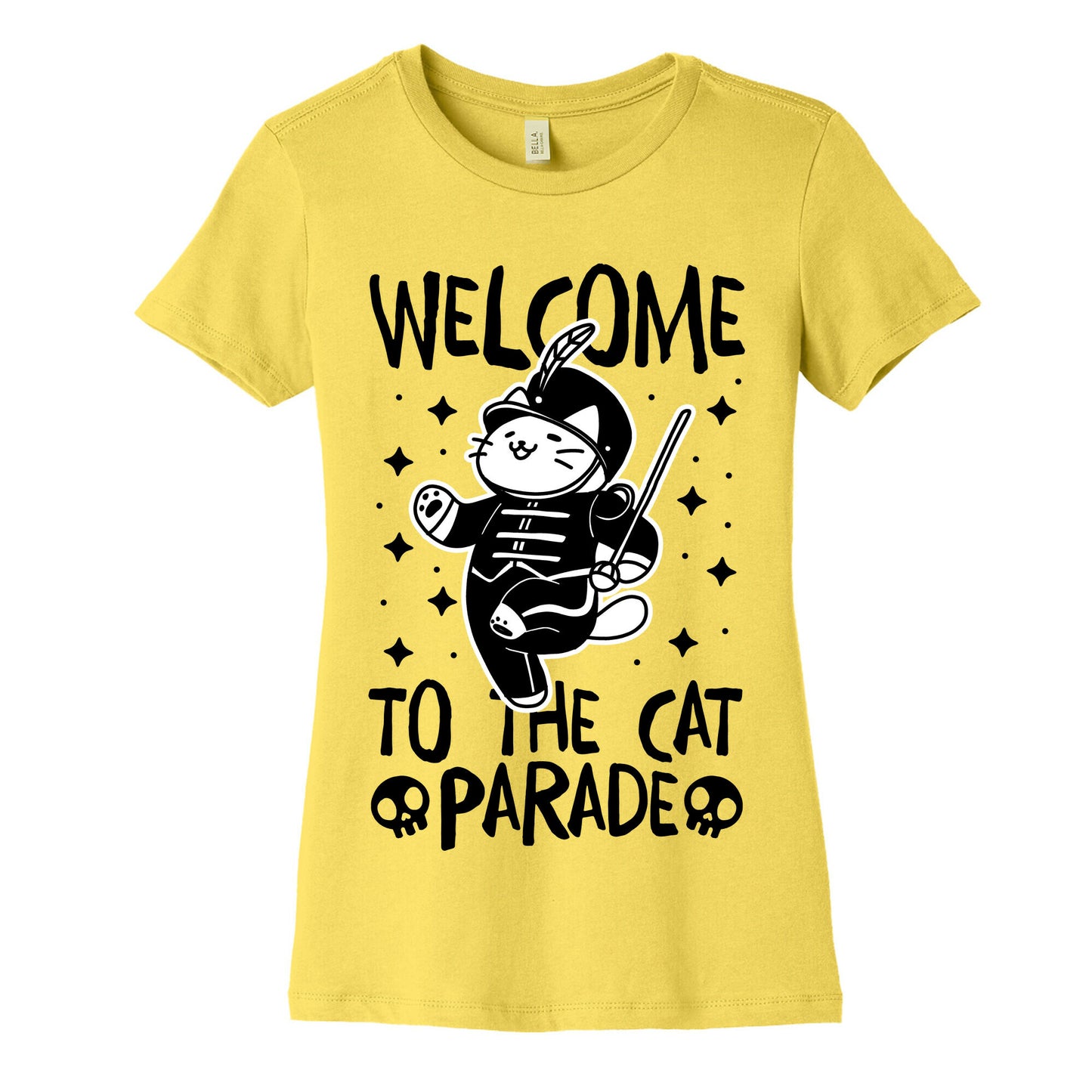 Welcome to the Cat Parade Women's Cotton Tee