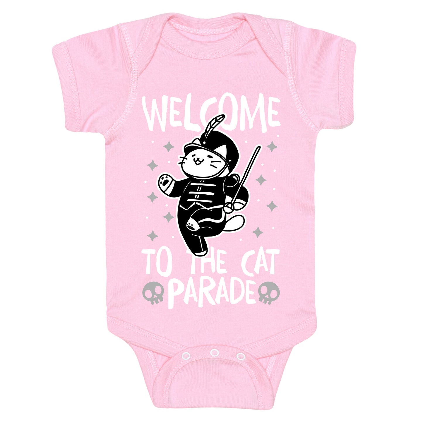 Welcome to the Cat Parade Baby One Piece