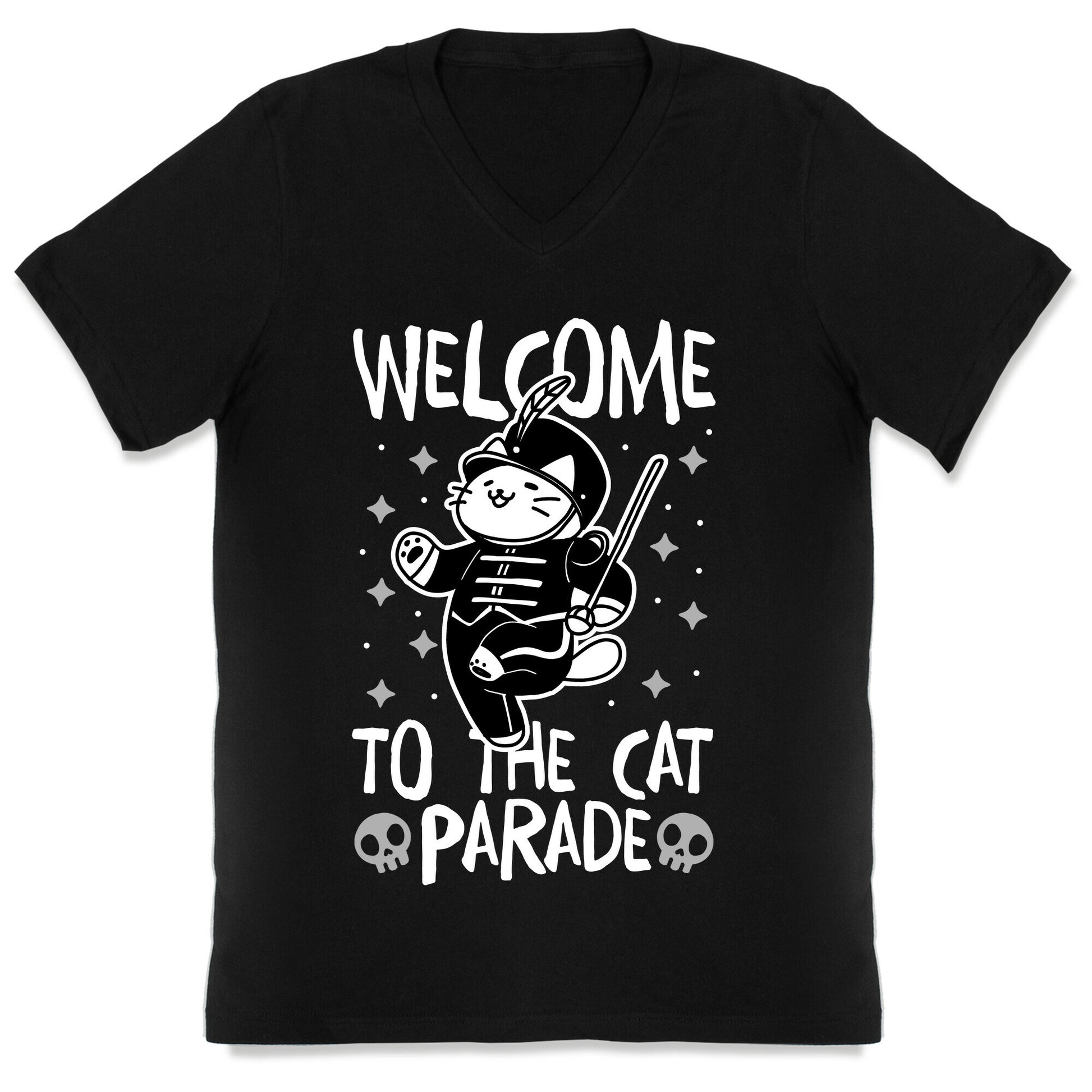Welcome to the Cat Parade  V-Neck